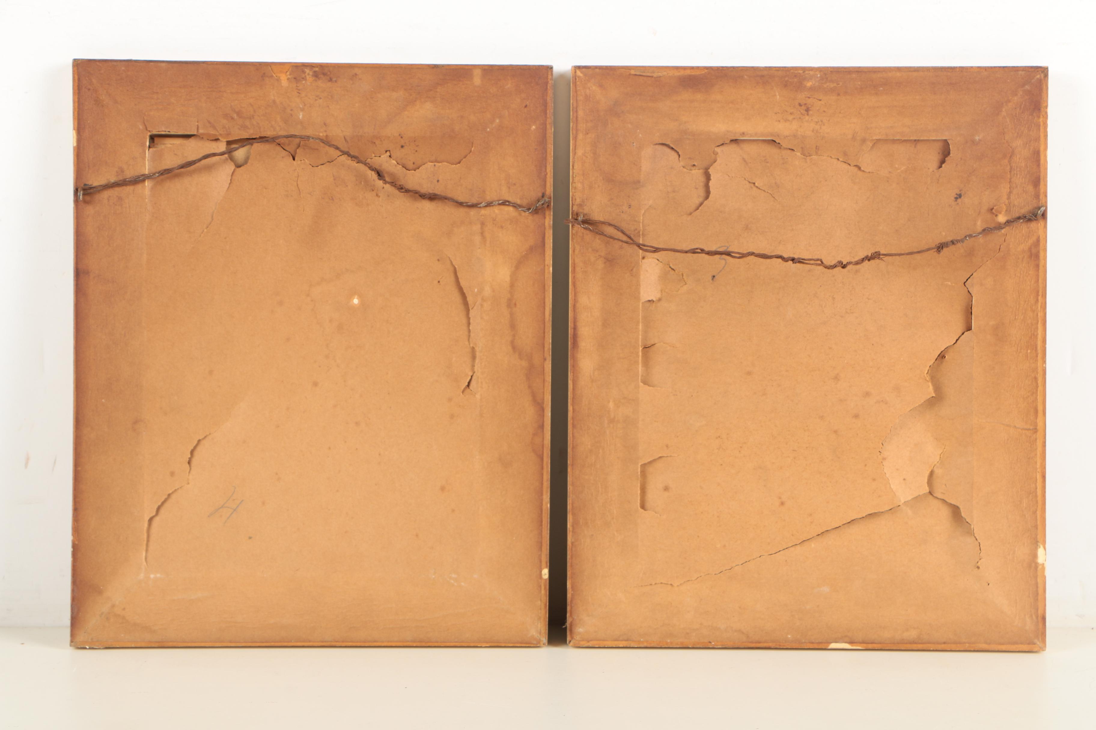 Andres Inc. Set of Lithographs on Paper of East Asian Style Figures