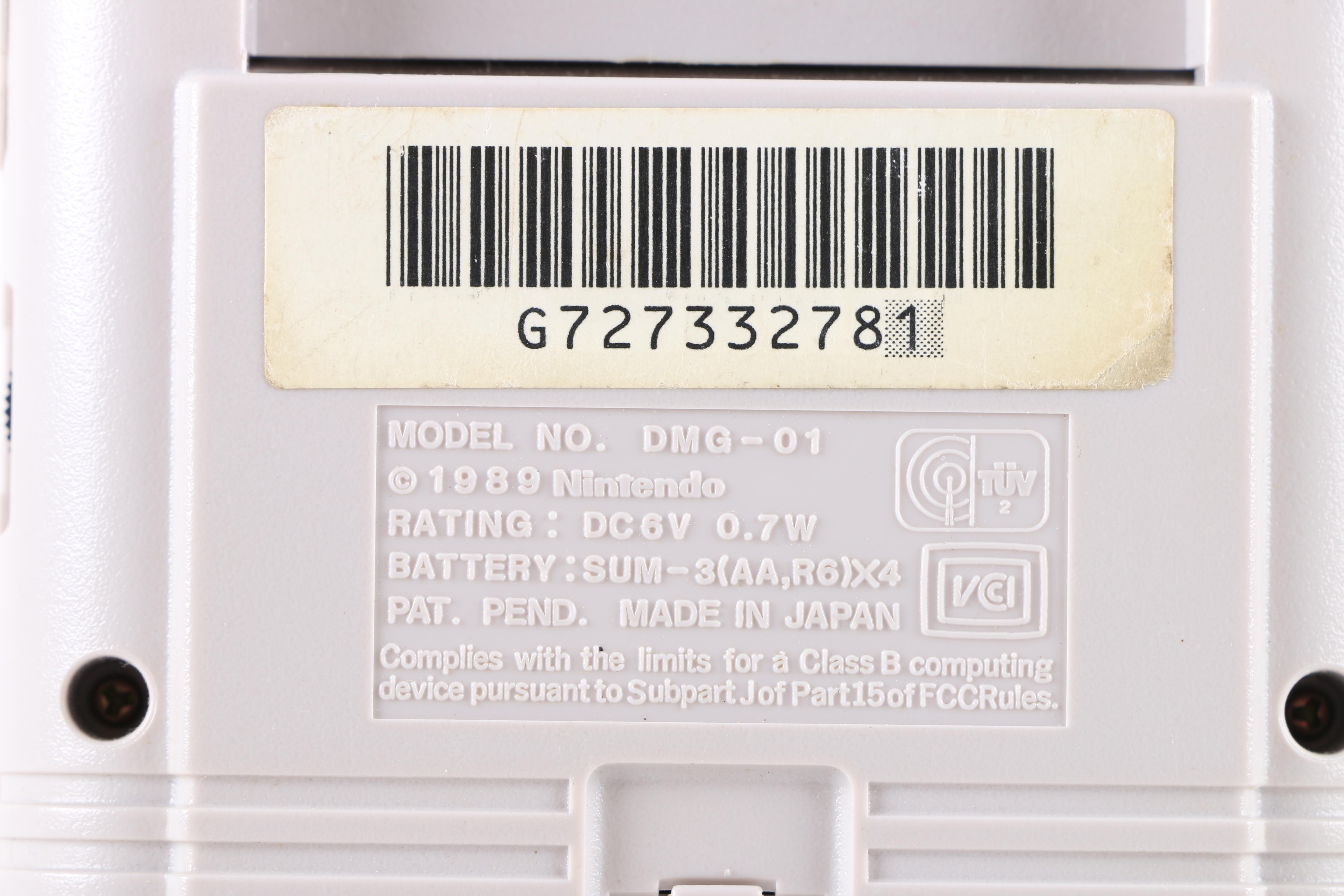 Vintage Nintendo Game Boy