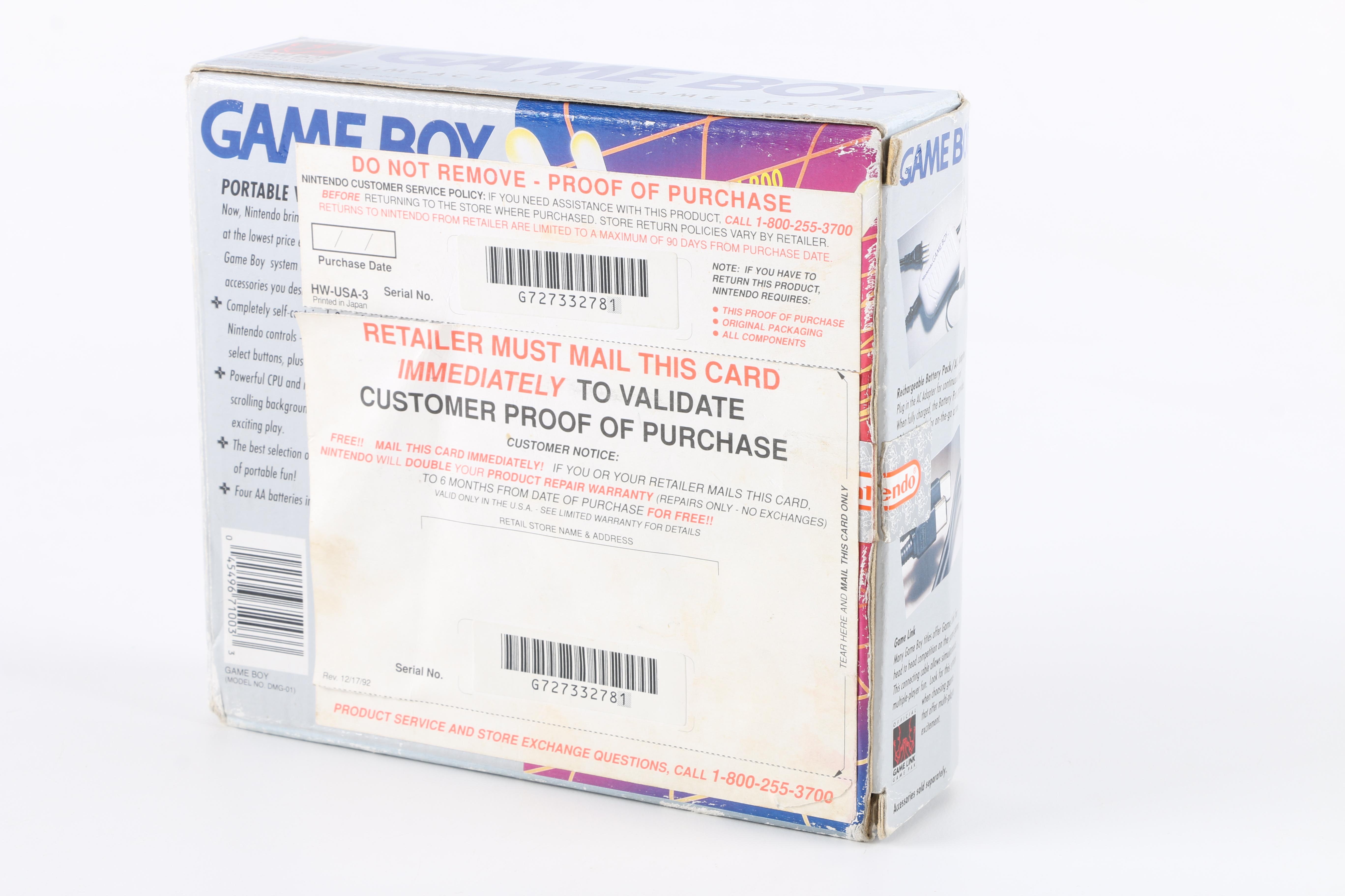 Vintage Nintendo Game Boy