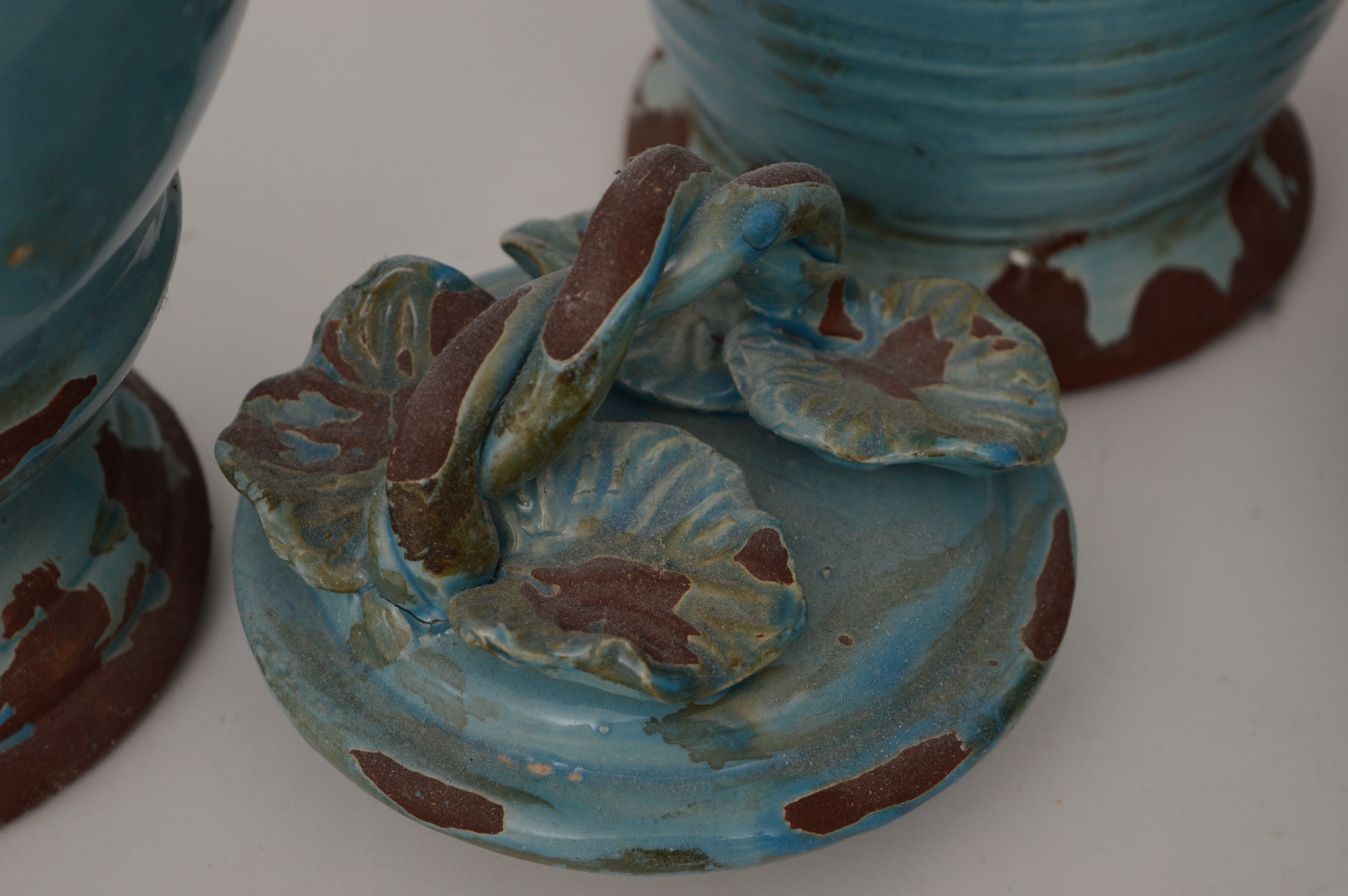 Grouping of Clay Pottery Vases