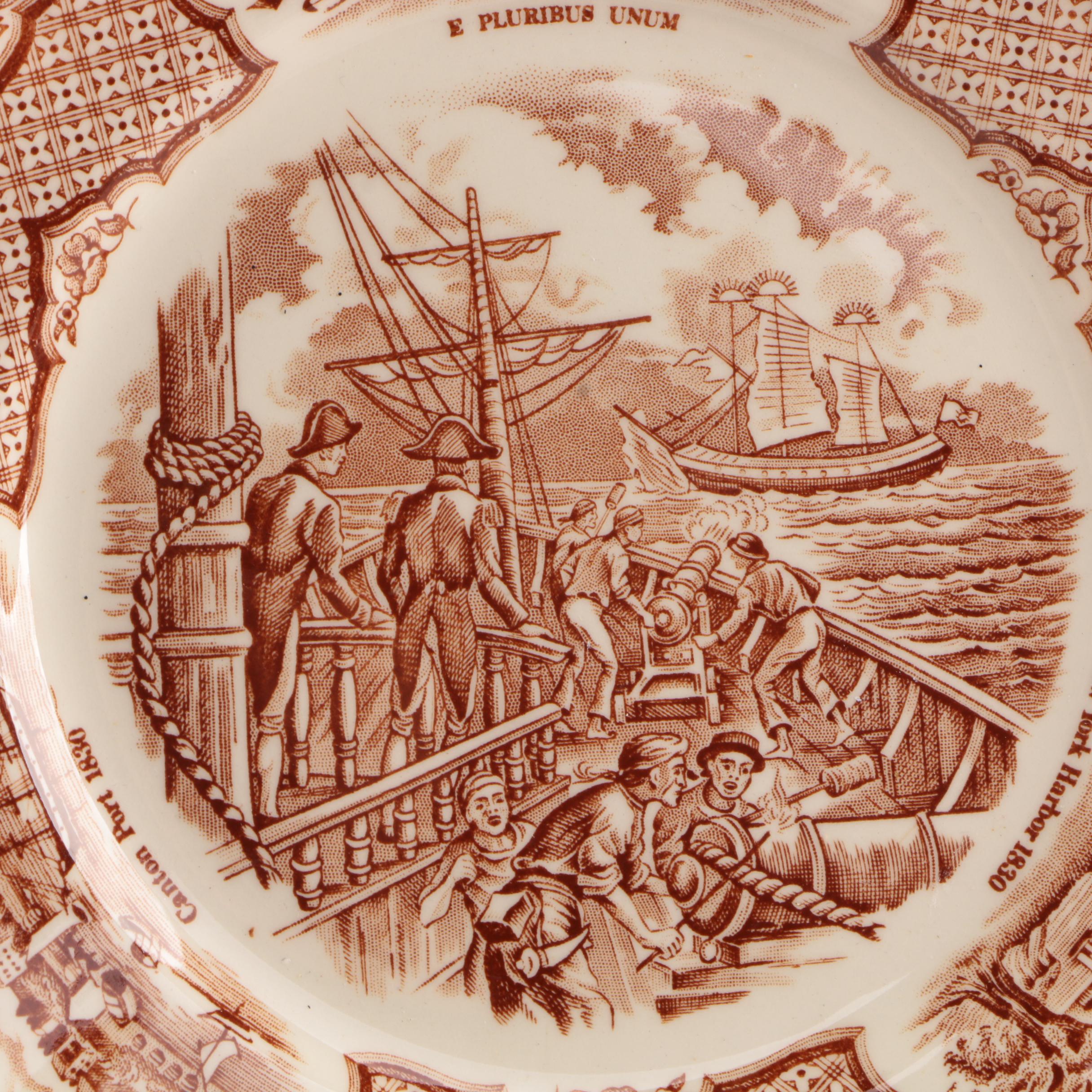 Vintage Alfred Meakin "Fairwinds" Transferware Tableware