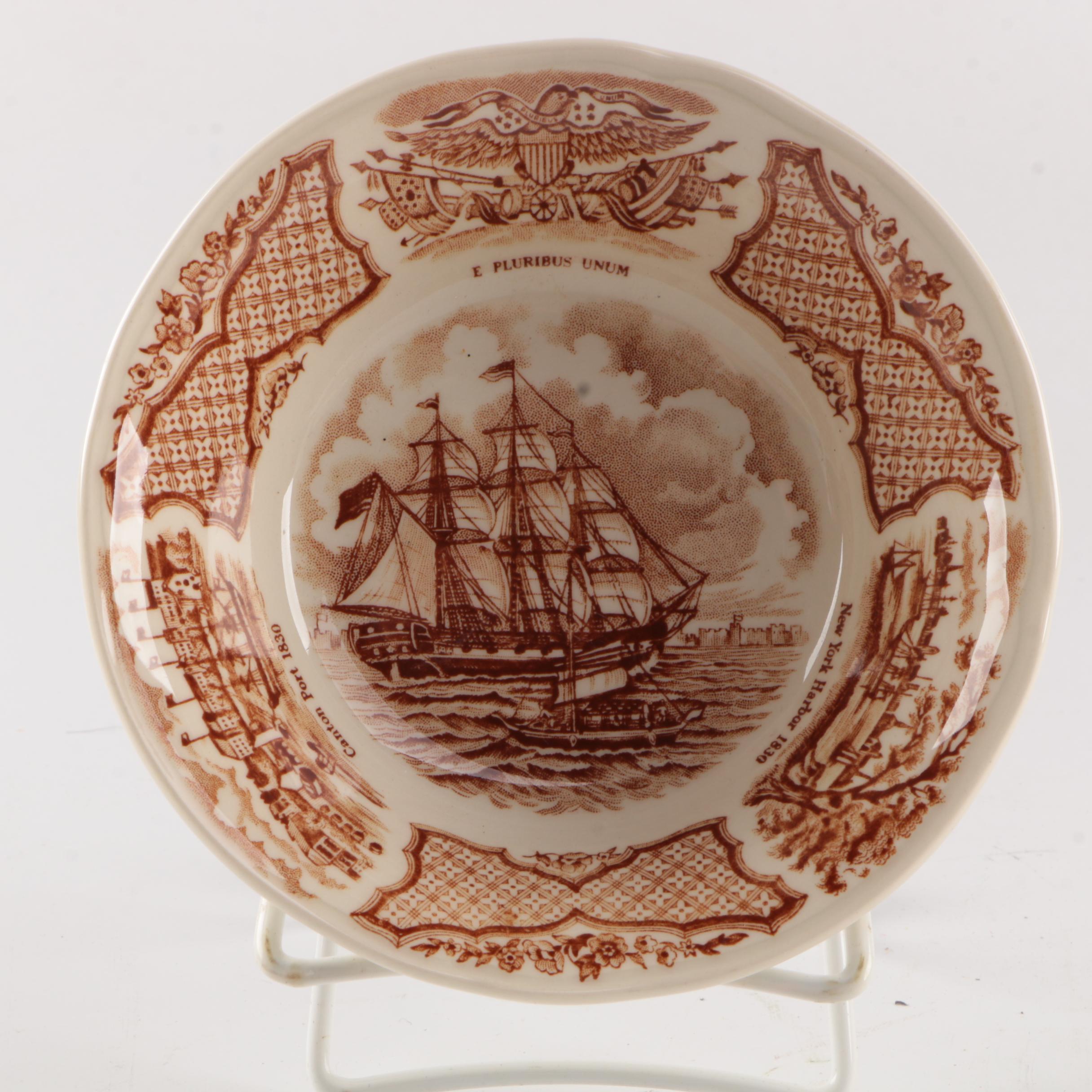 Vintage Alfred Meakin "Fairwinds" Transferware Tableware