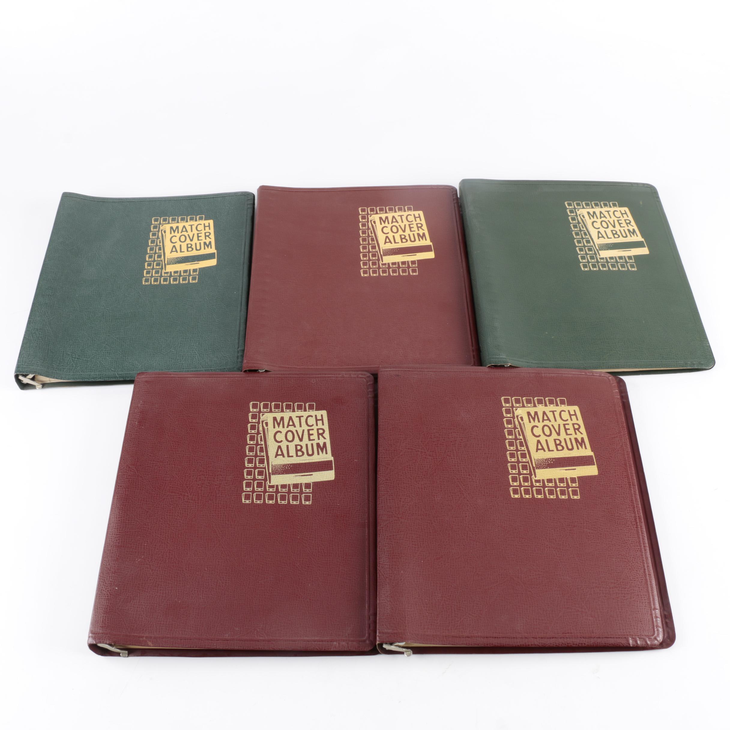 Vintage Match Cover Album Collection