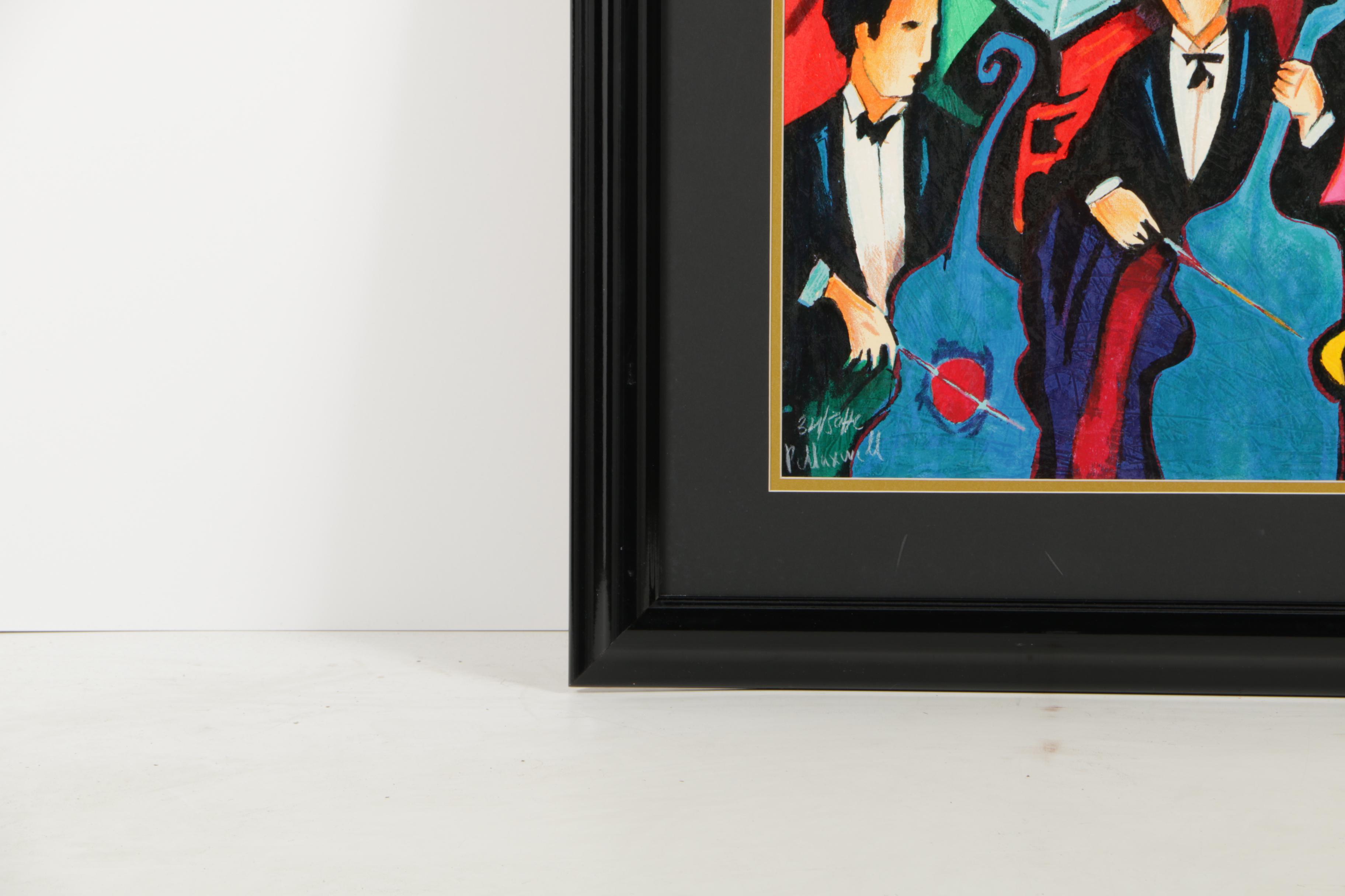 Philip Maxwell Limited Edition Hors Commerce Serigraph "The Orchestra"