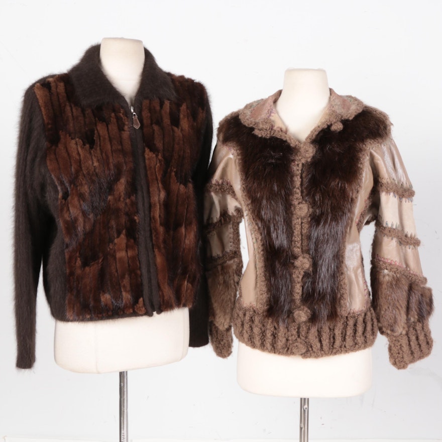 Norma Canada and Venesha Fur Jackets