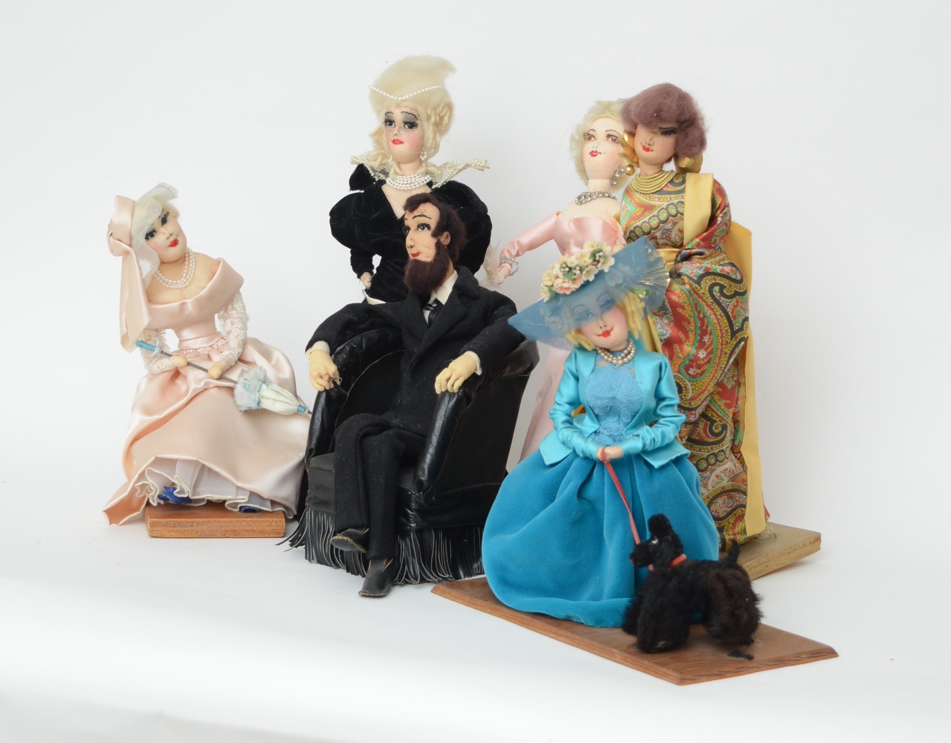 Hand Crafted Folk Art Dolls by B. Campbell