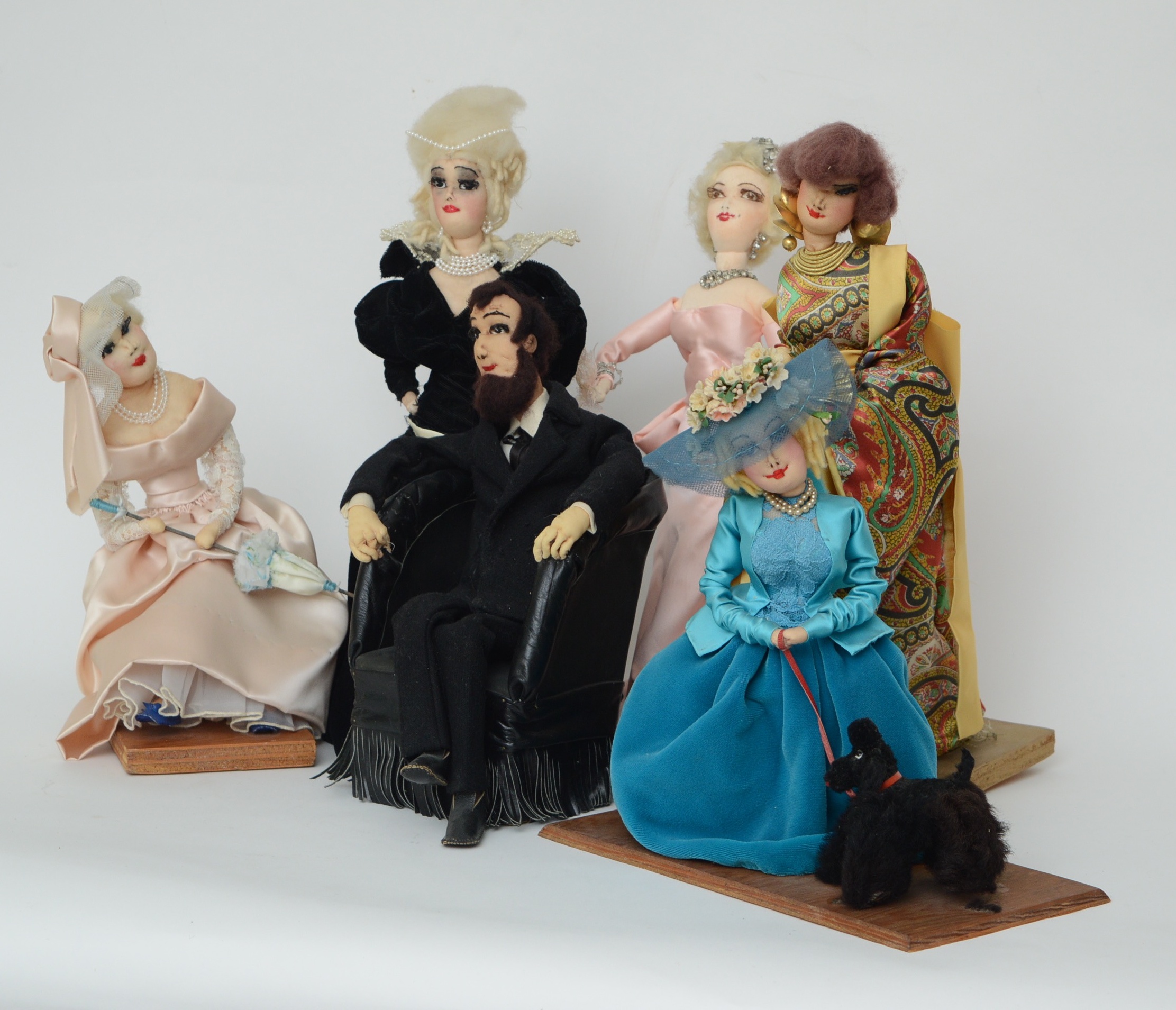 Hand Crafted Folk Art Dolls by B. Campbell