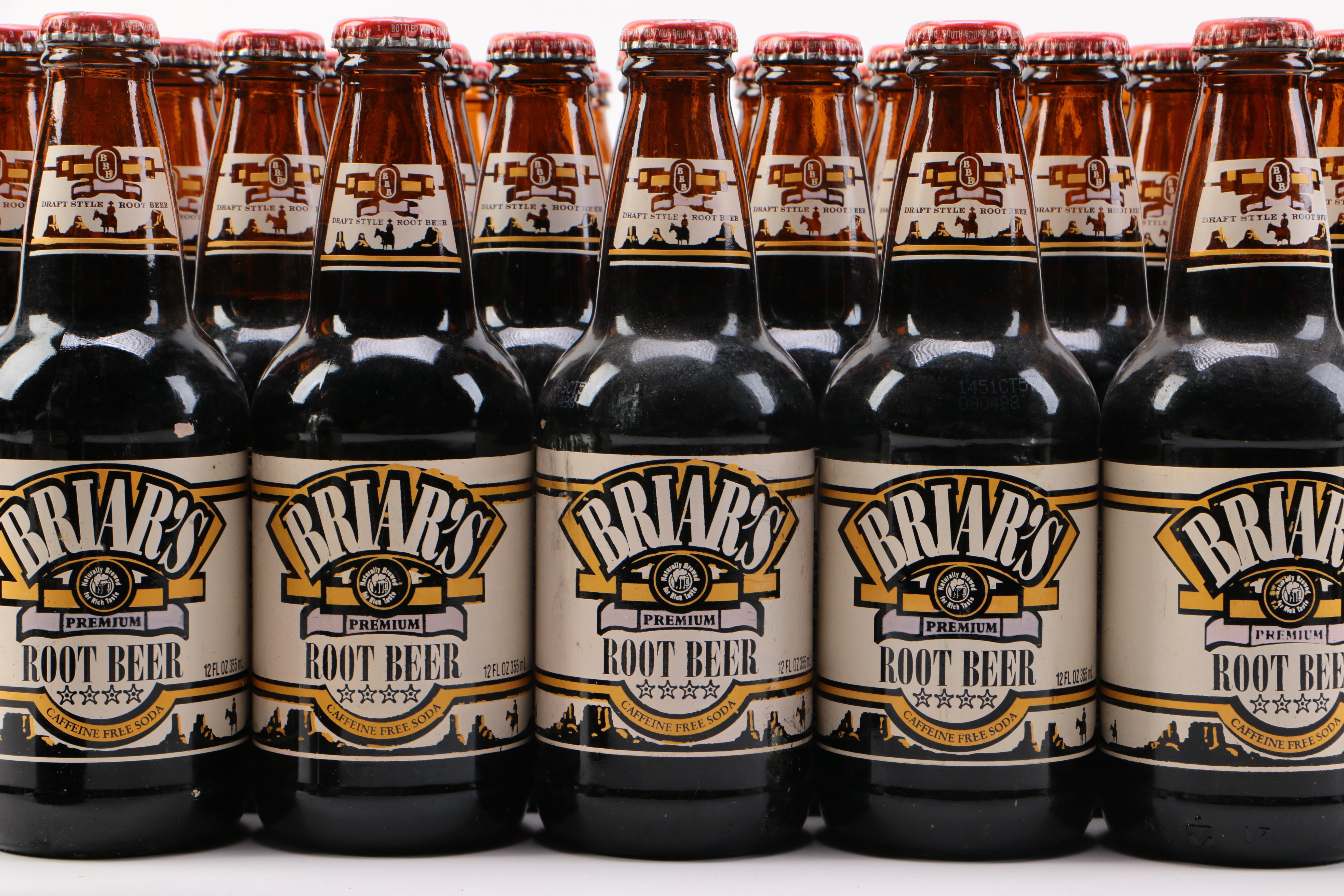 Briar's And IBC Root Beer Bottles
