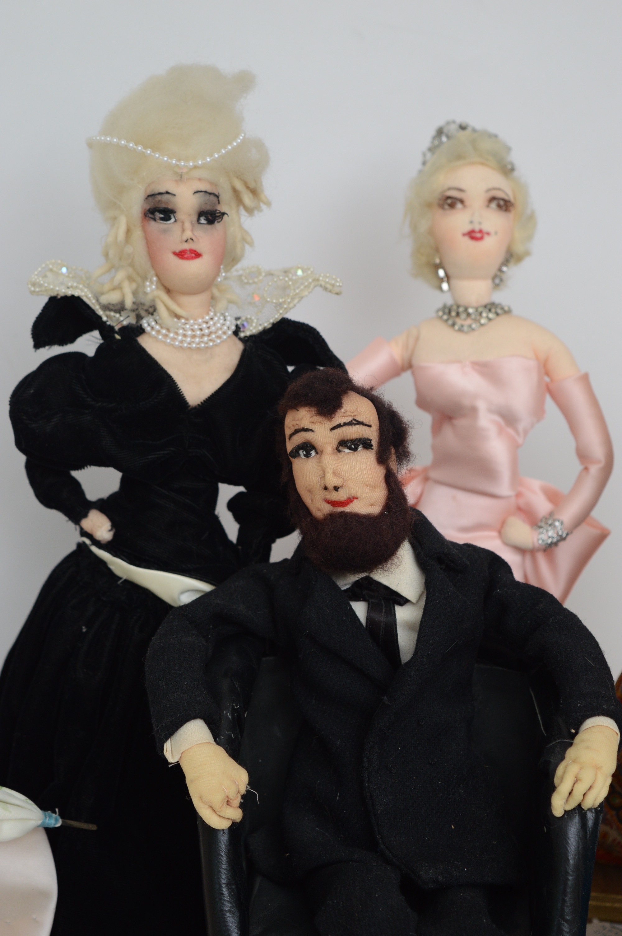 Hand Crafted Folk Art Dolls by B. Campbell
