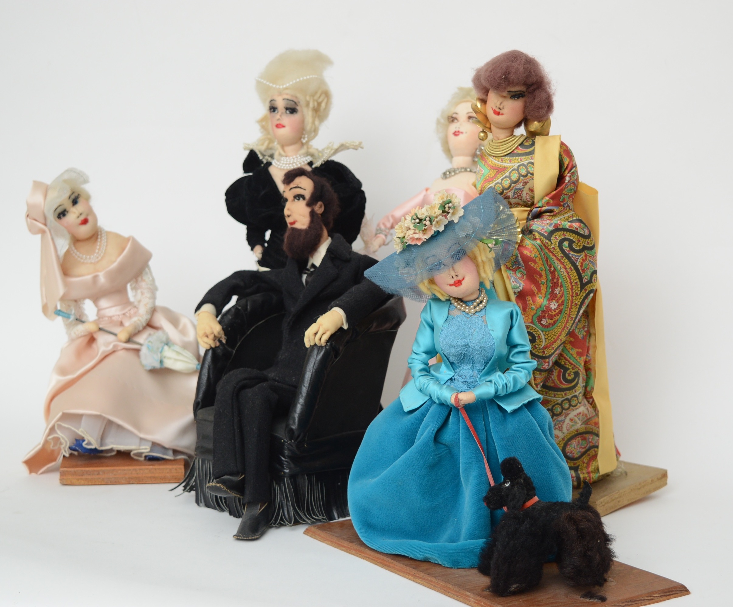 Hand Crafted Folk Art Dolls by B. Campbell