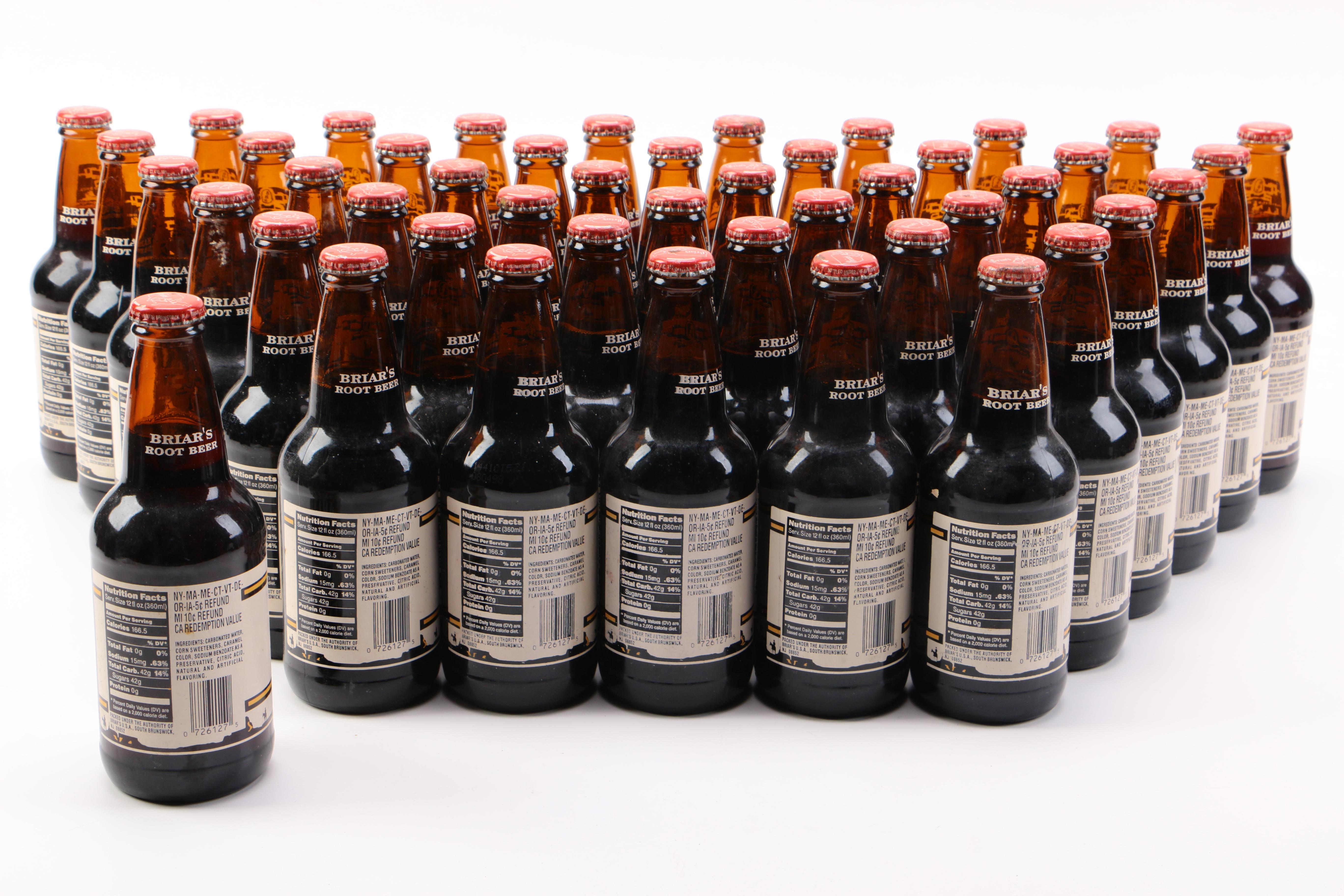 Briar's And IBC Root Beer Bottles