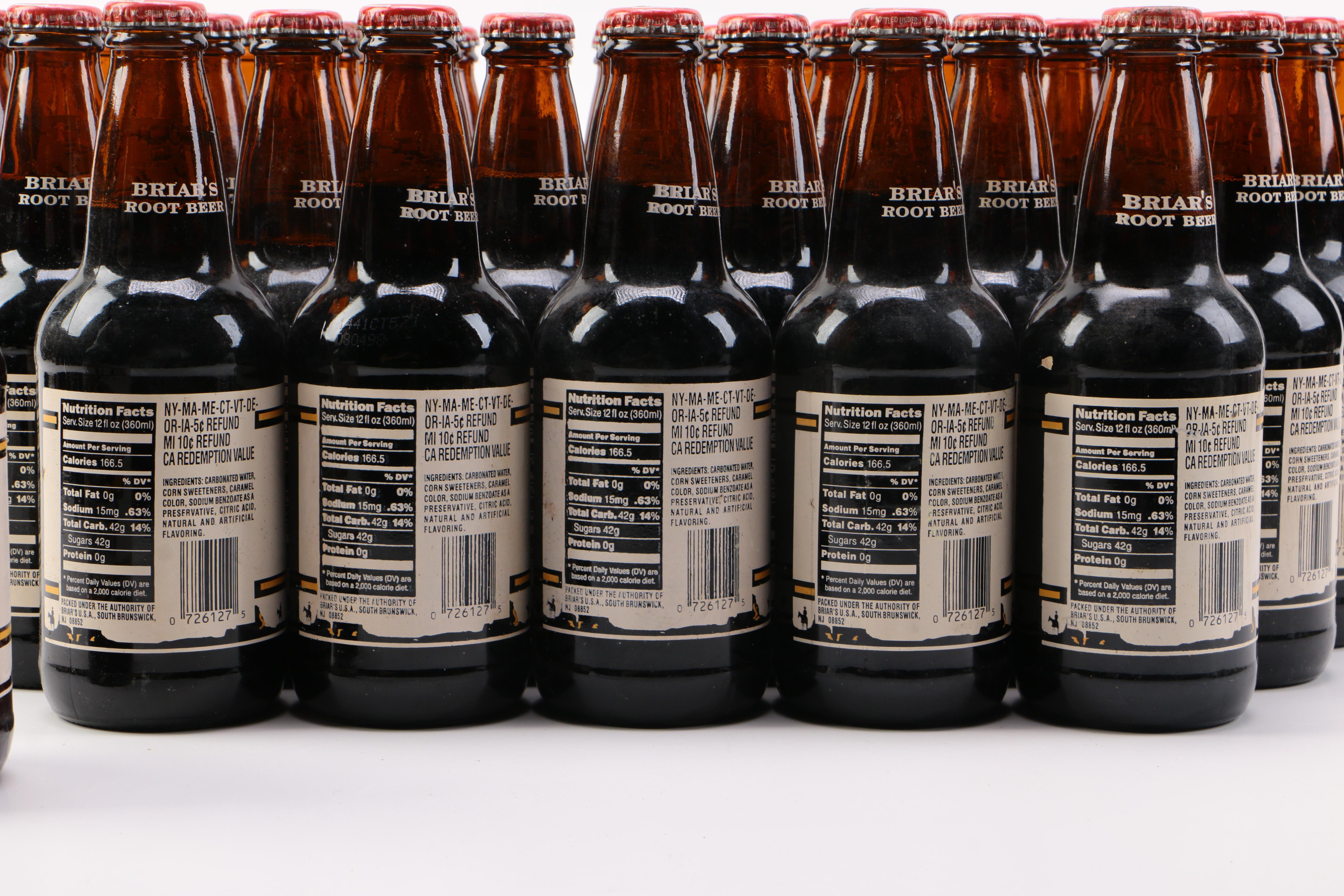 Briar's And IBC Root Beer Bottles
