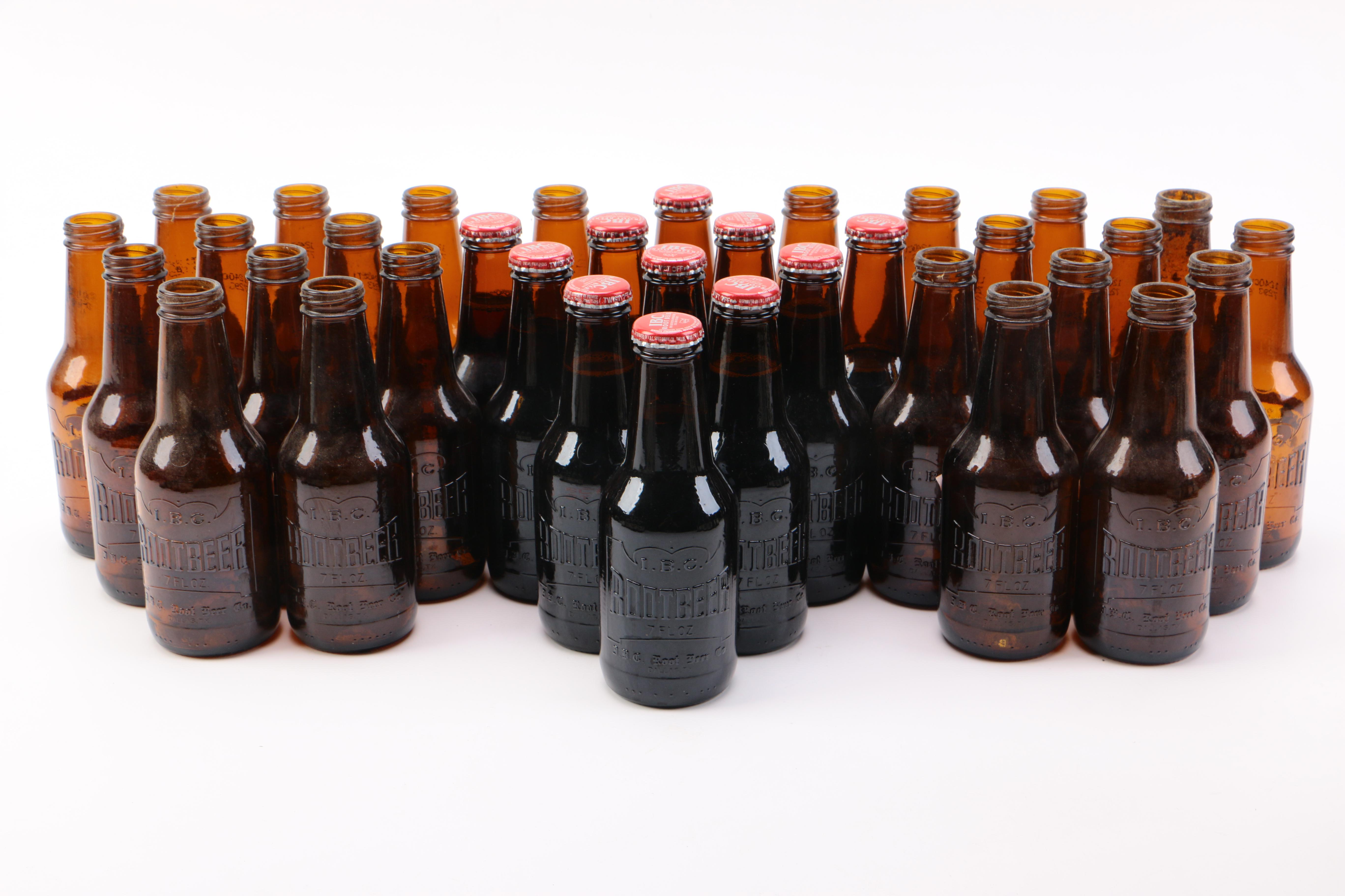 Briar's And IBC Root Beer Bottles