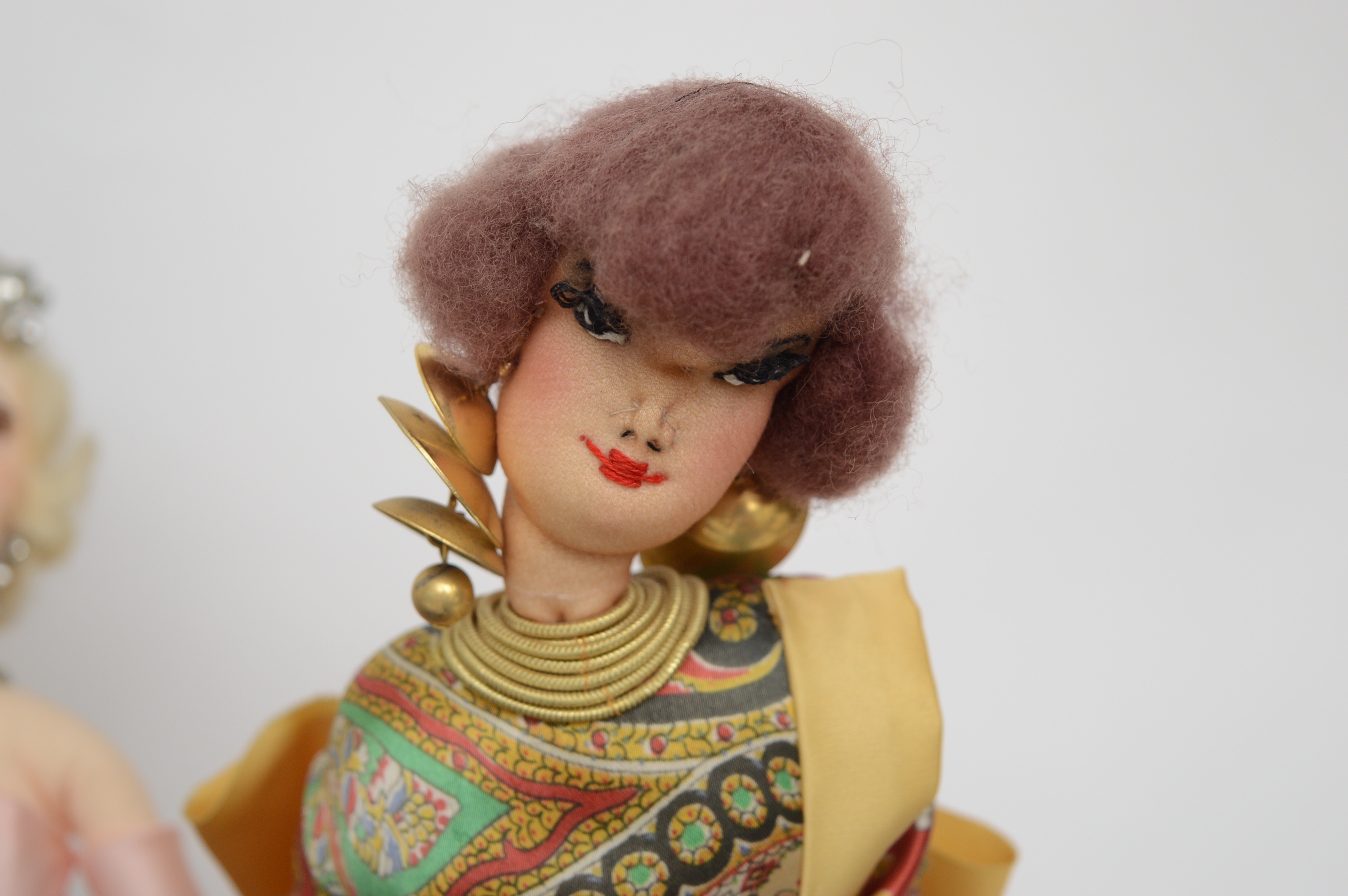 Hand Crafted Folk Art Dolls by B. Campbell