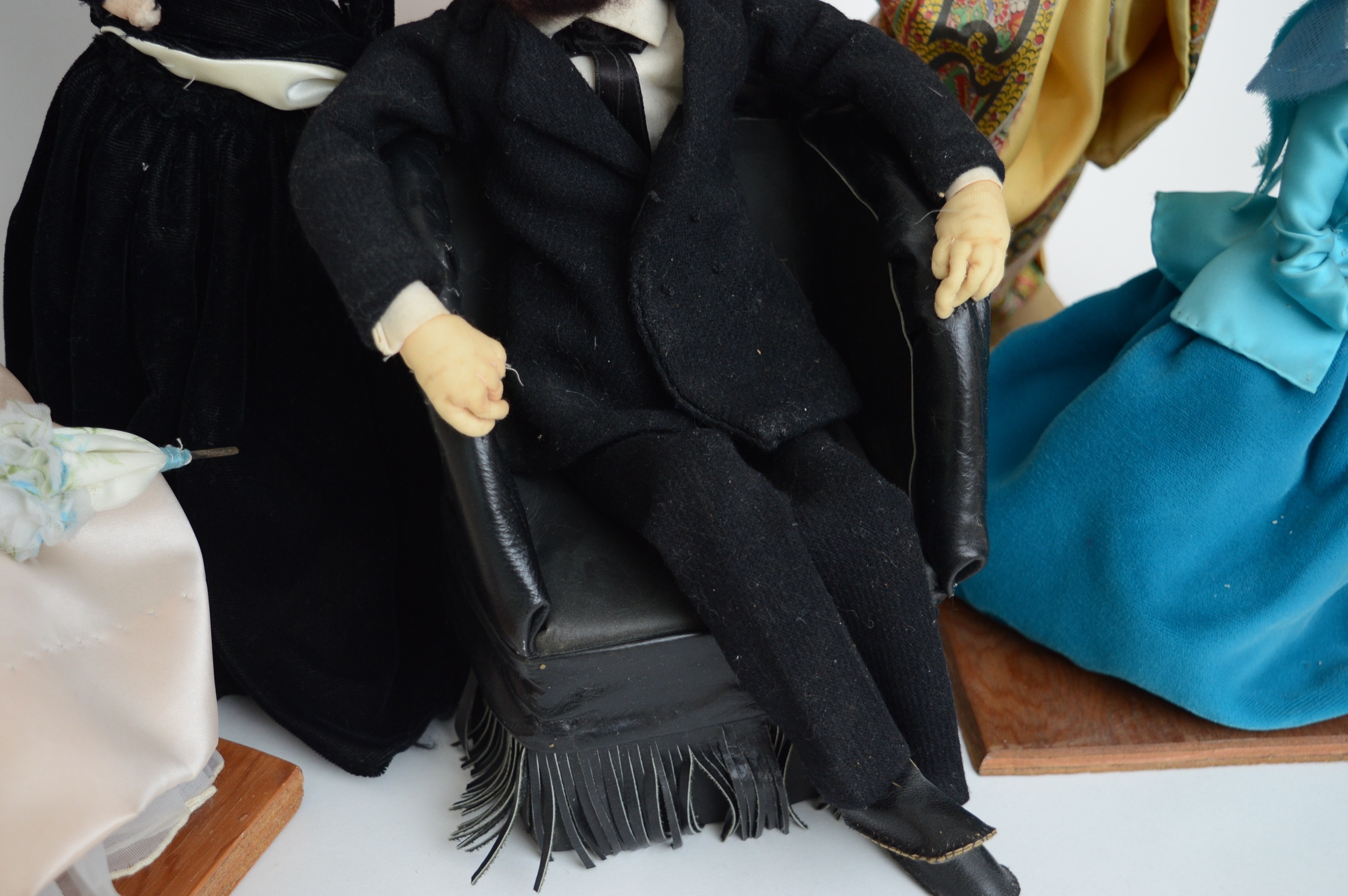 Hand Crafted Folk Art Dolls by B. Campbell