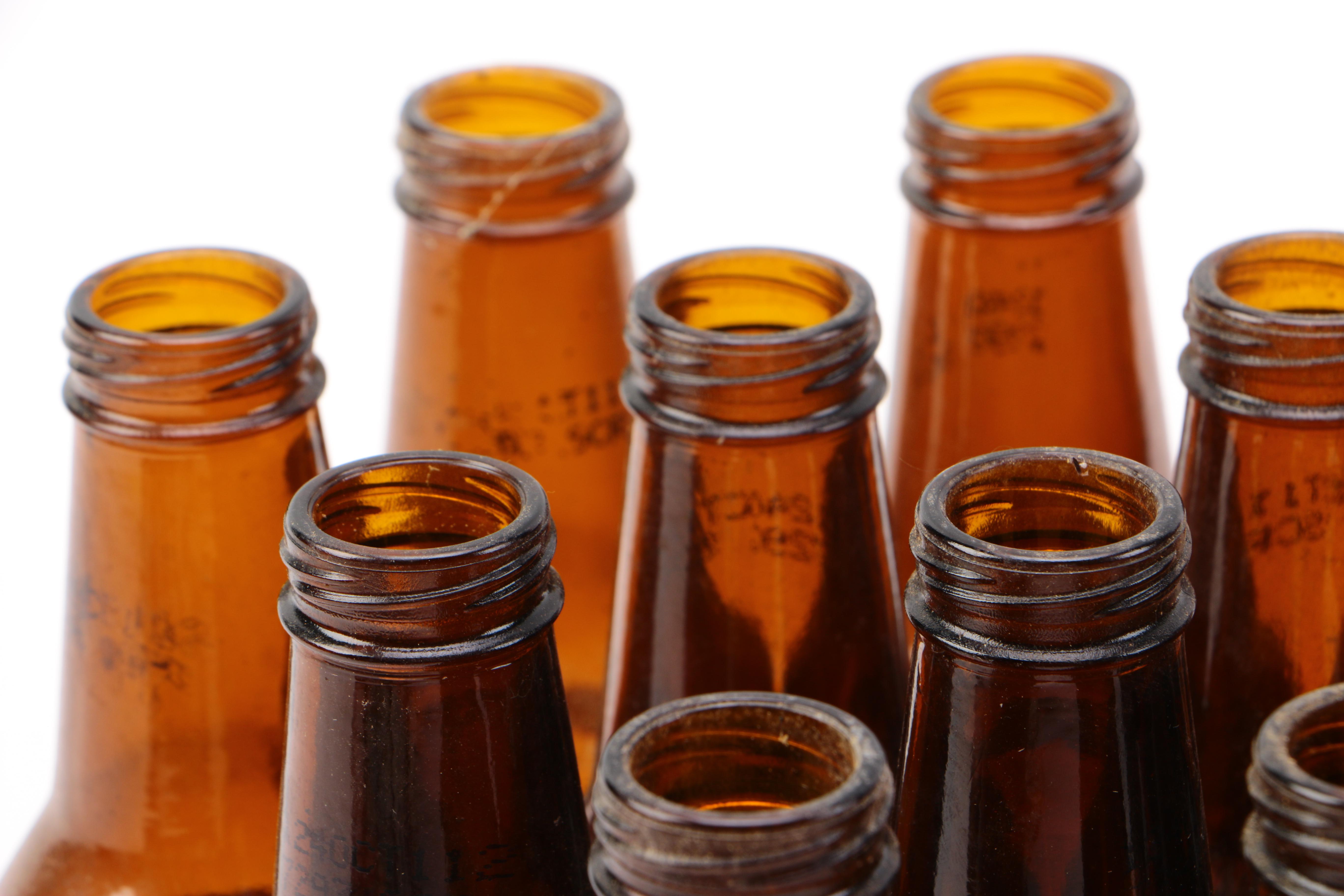 Briar's And IBC Root Beer Bottles