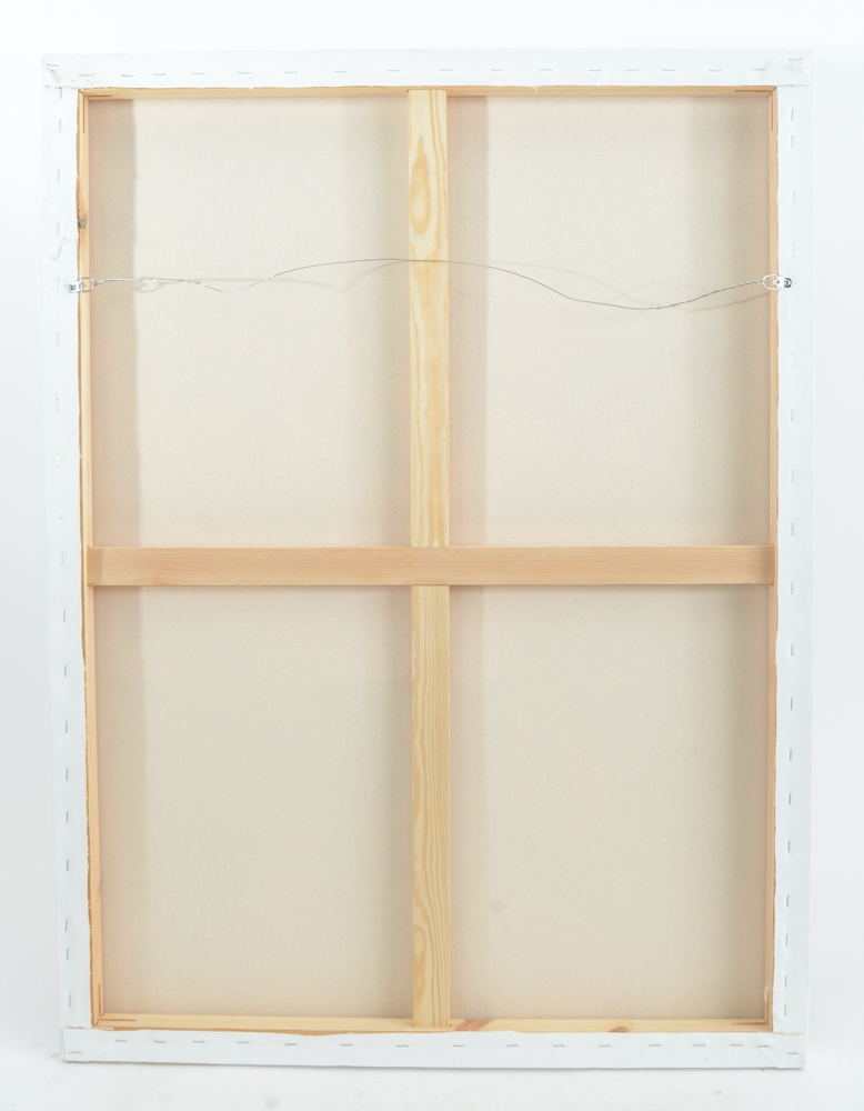 Robbie Kemper Original Acrylic Painting on Canvas "Red Oxide Pinks"