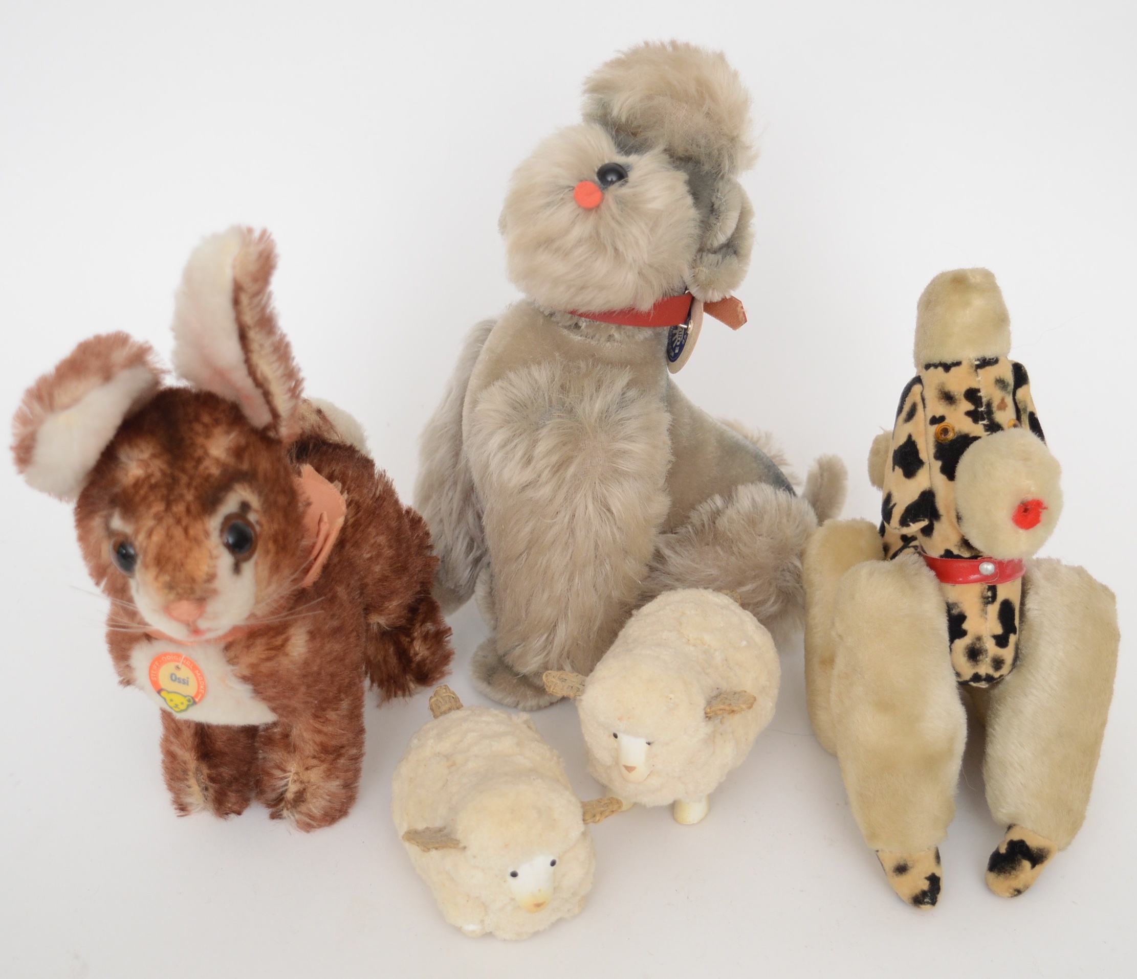 Steiff Schnauzer and Rabbit