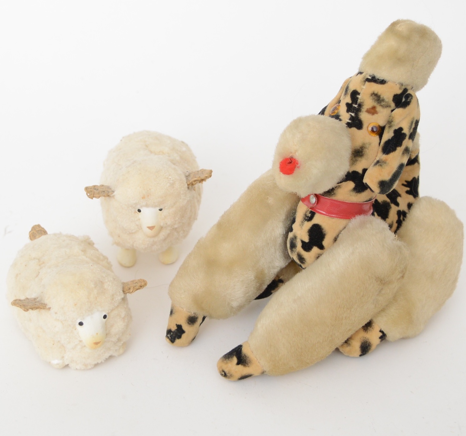 Steiff Schnauzer and Rabbit