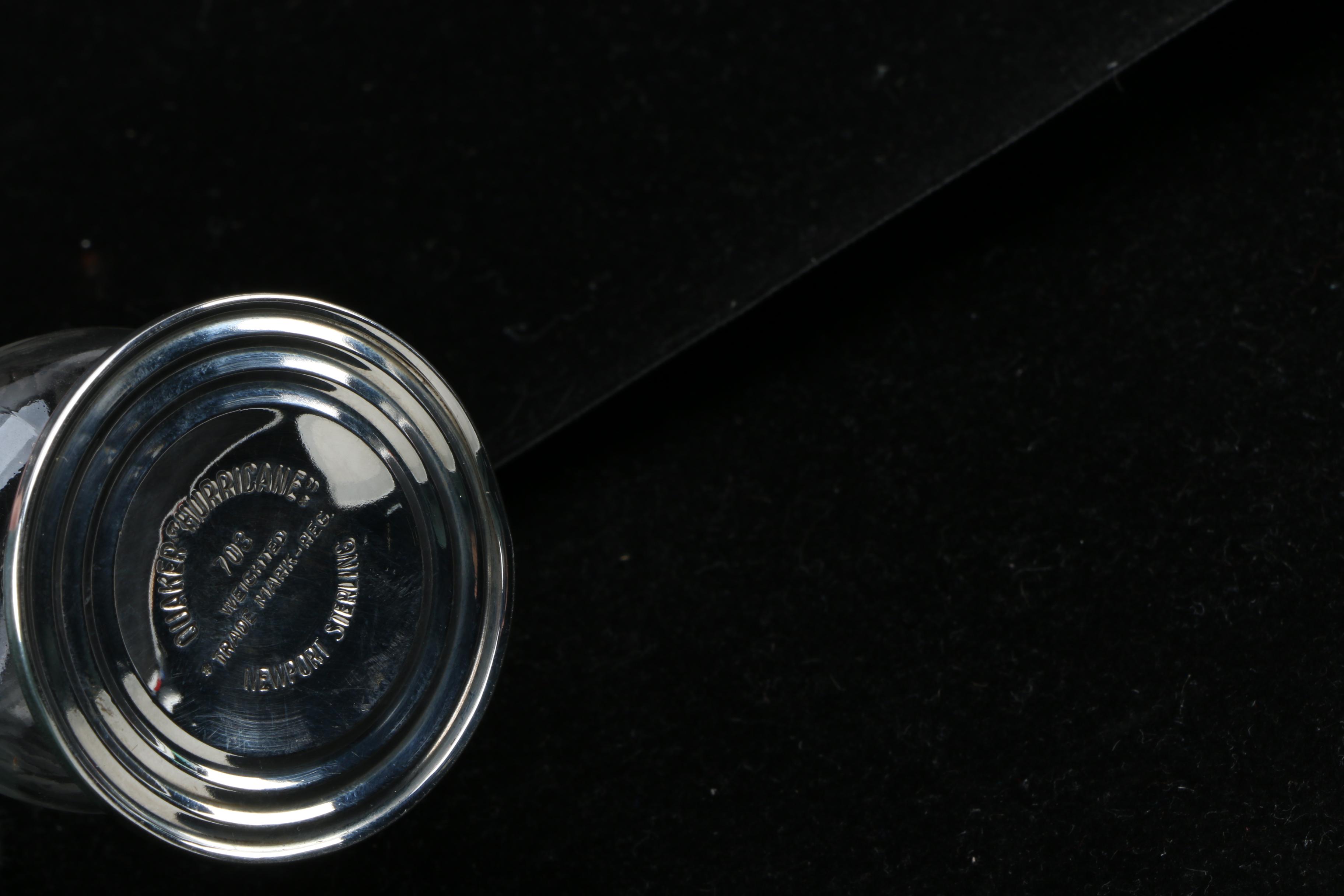 Weighted Sterling Tableware Featuring Crown Silver Inc. and Newport Sterling