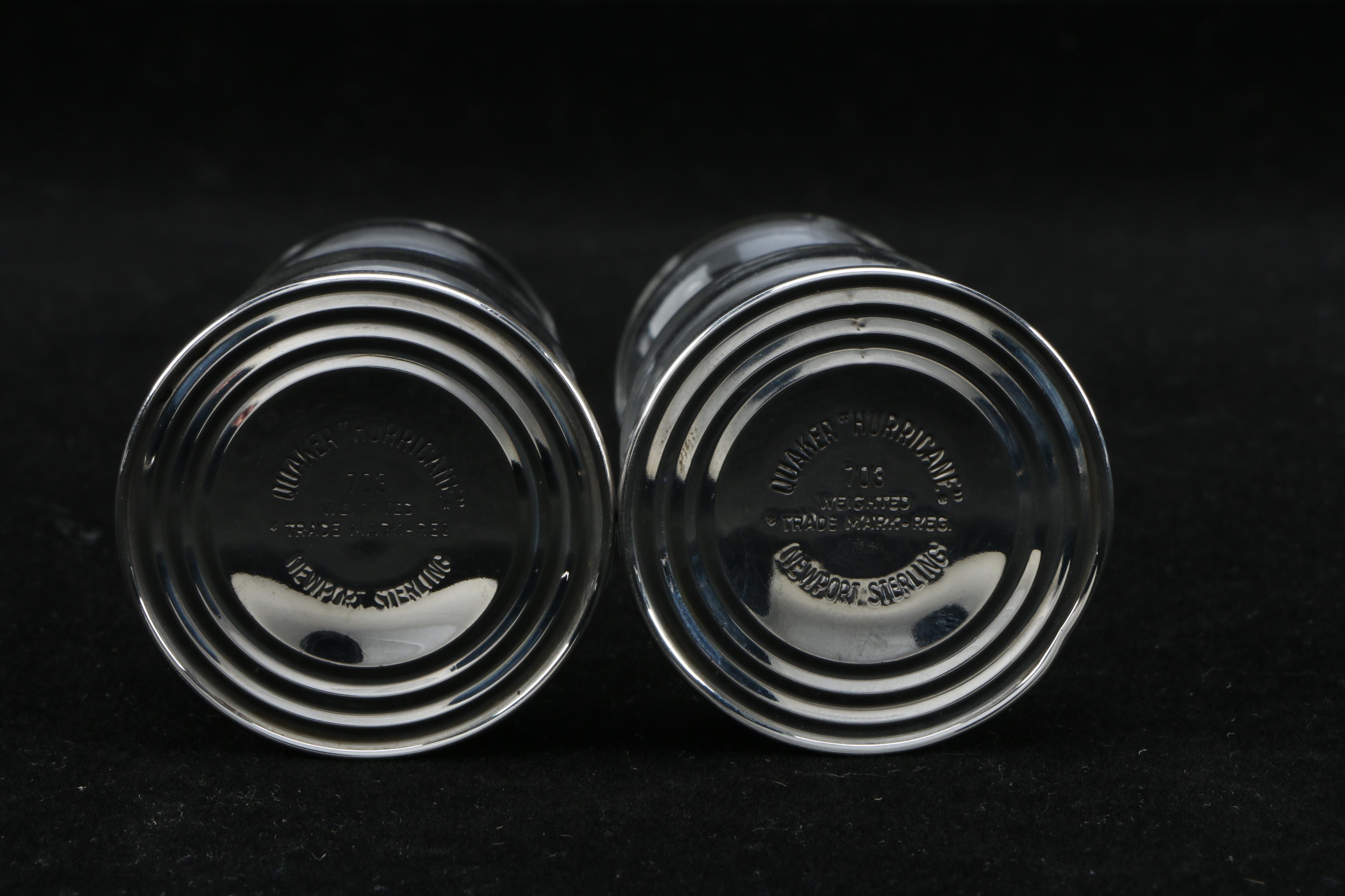 Weighted Sterling Tableware Featuring Crown Silver Inc. and Newport Sterling