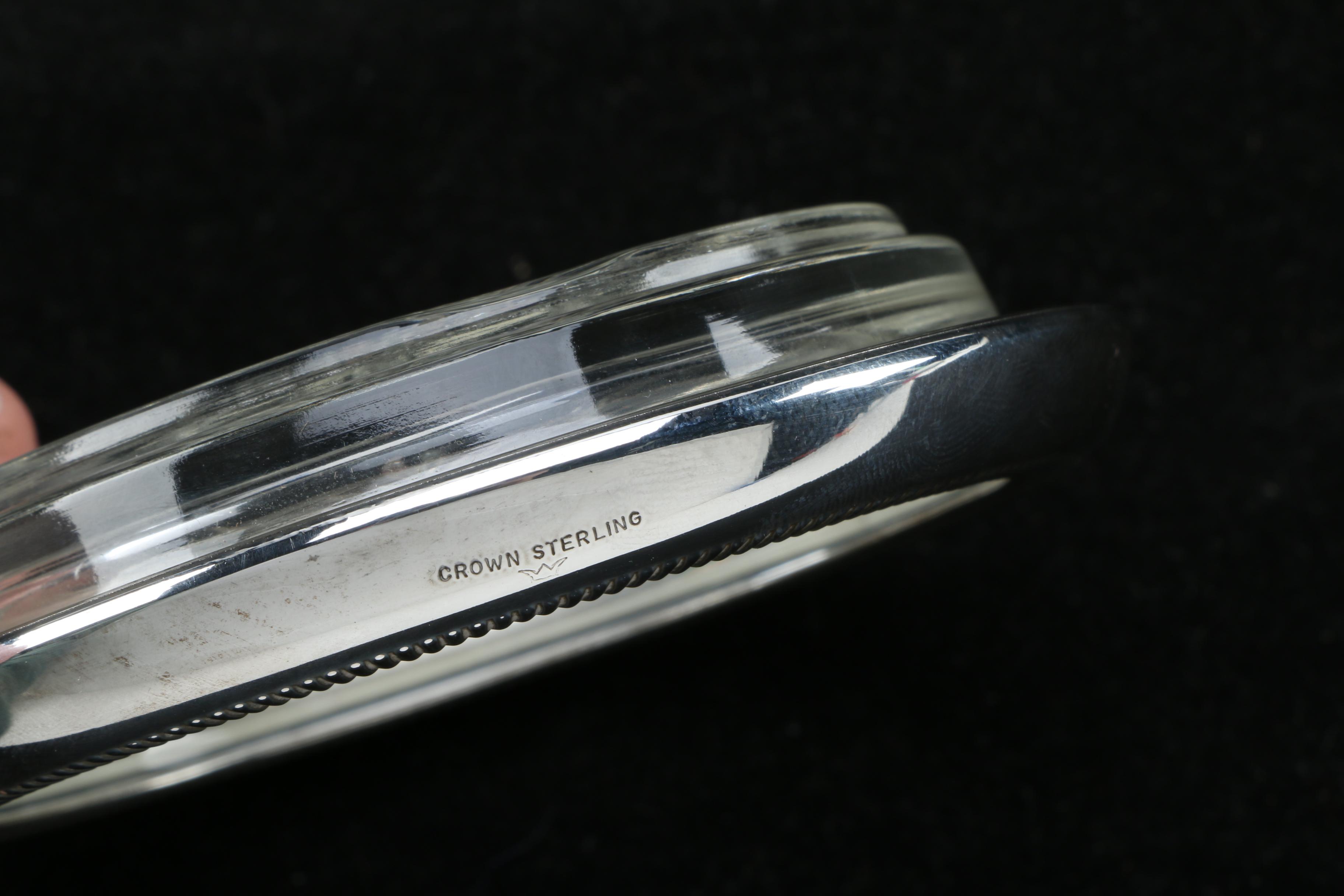 Weighted Sterling Tableware Featuring Crown Silver Inc. and Newport Sterling