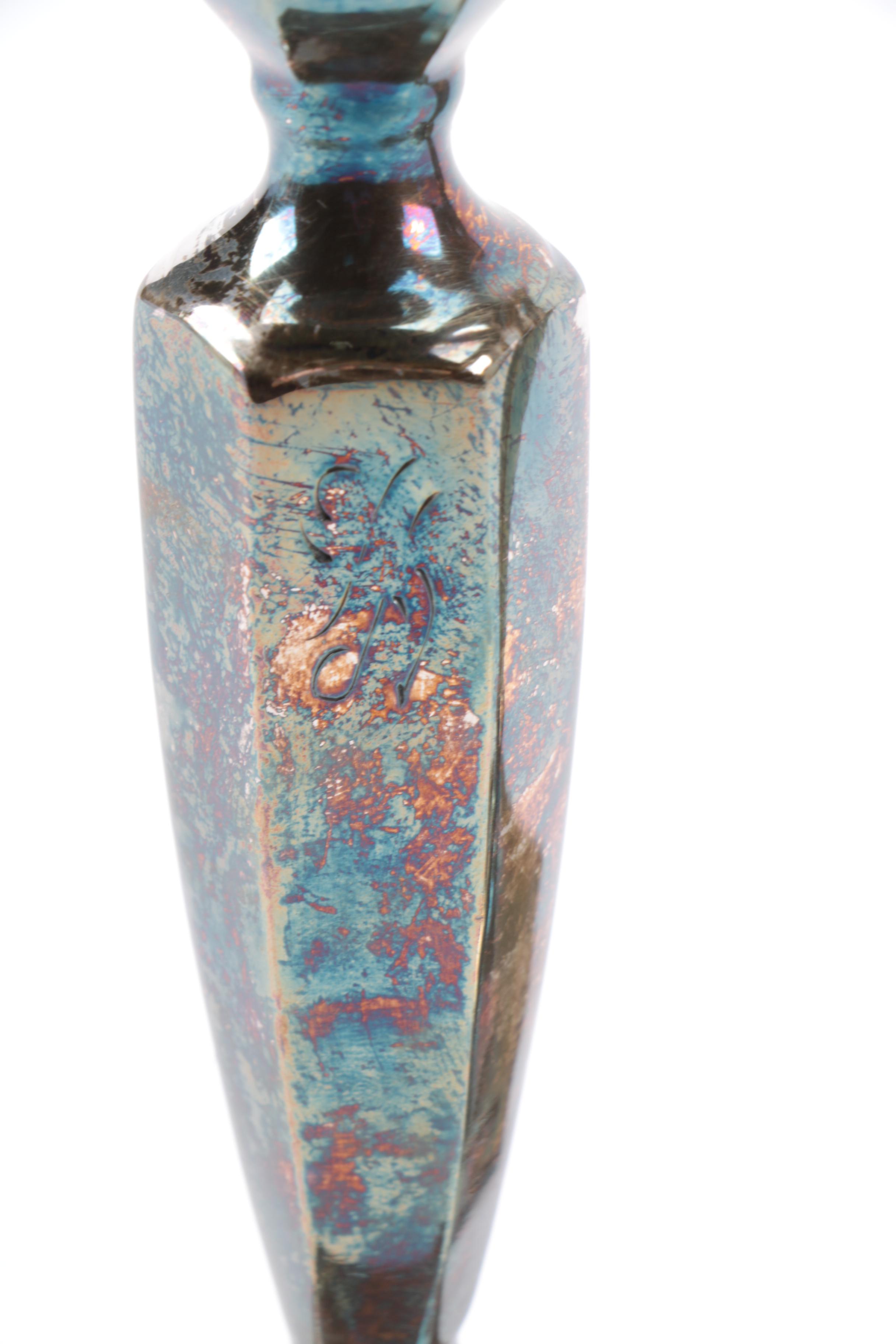 Late 19th Century Forbes Silver Co. Silver Plate Candlesticks