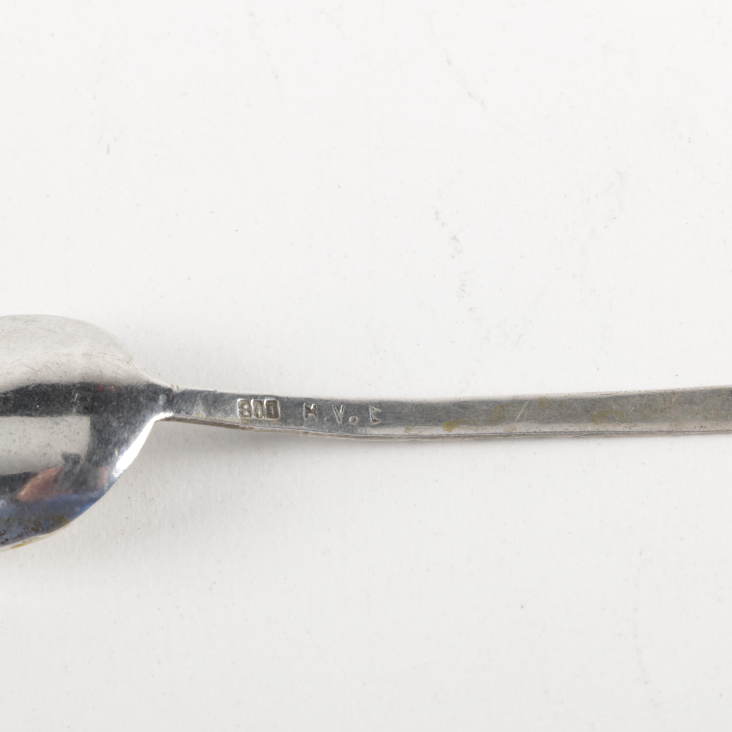 Vintage Mexico 800 Silver Collector's Spoon