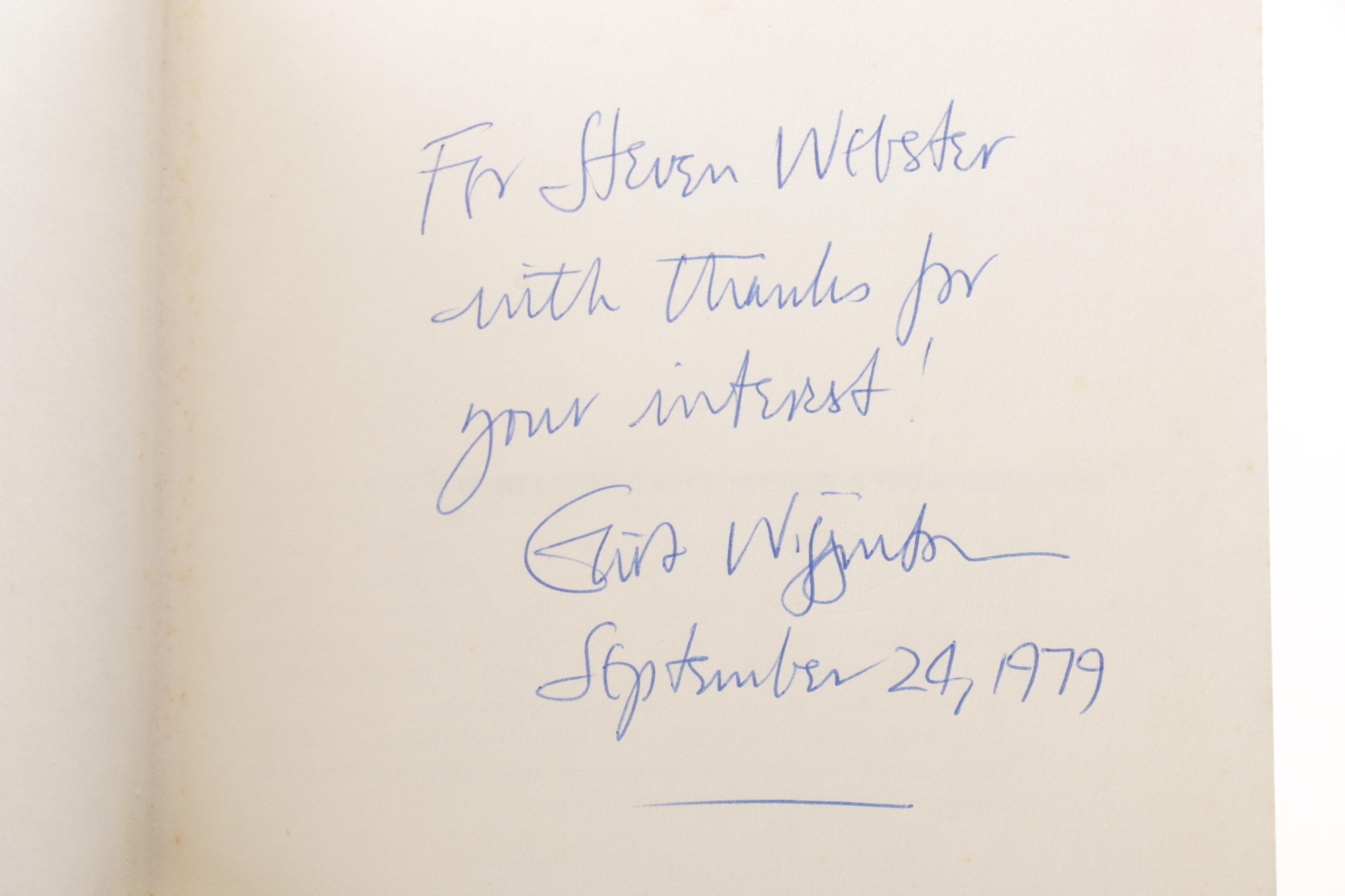 1976 Signed "I Wish I Could Give my Son a Wild Raccoon"