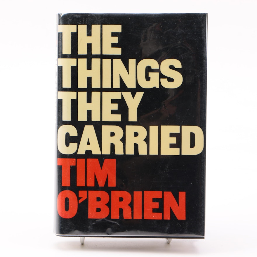 1990 Signed First Trade Edition "The Things They Carried" by Tim O'Brien