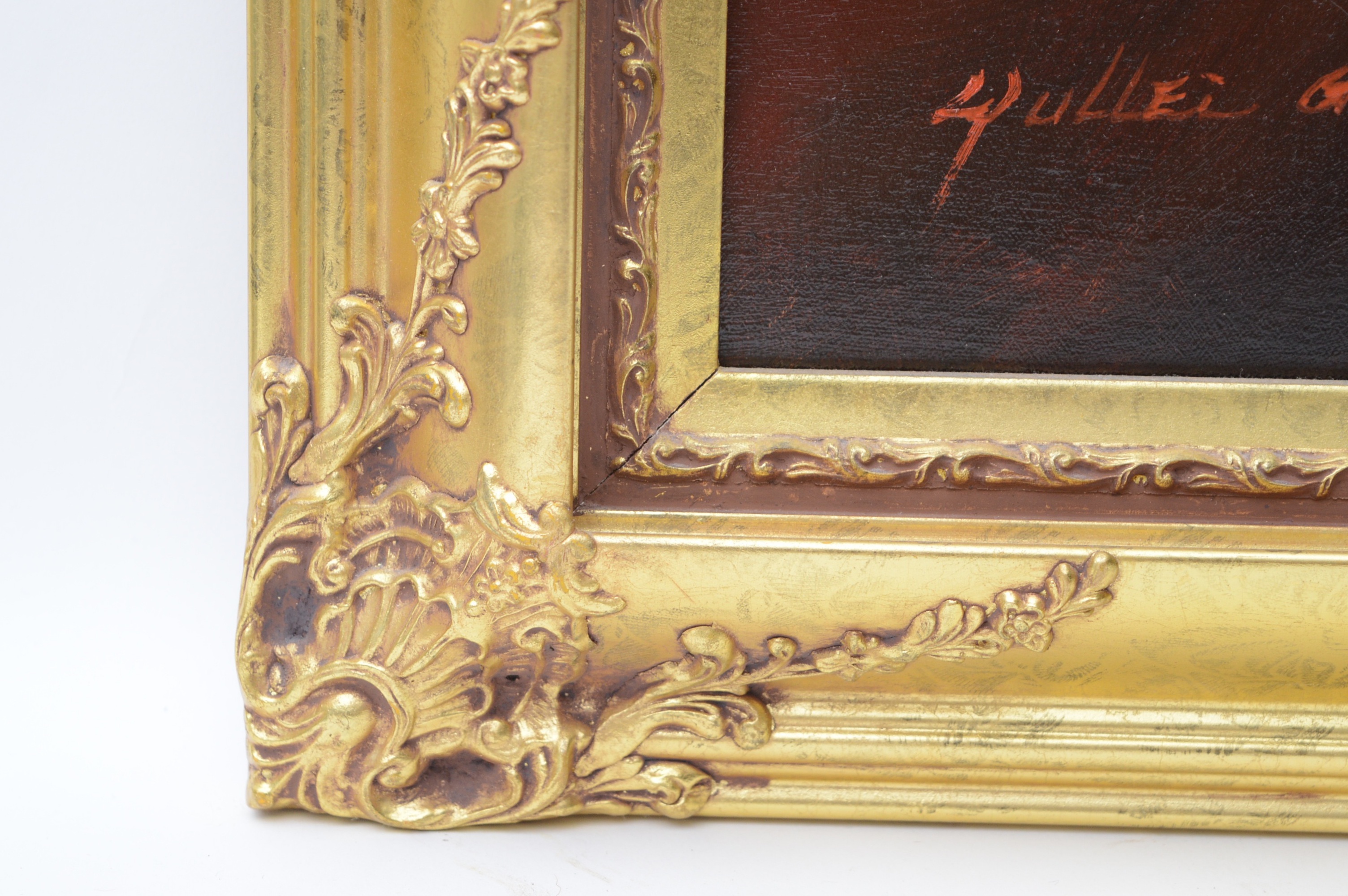 After Jean Baptiste Oudry Oil on Canvas Painting "Lady Mary Josephine Drummond"