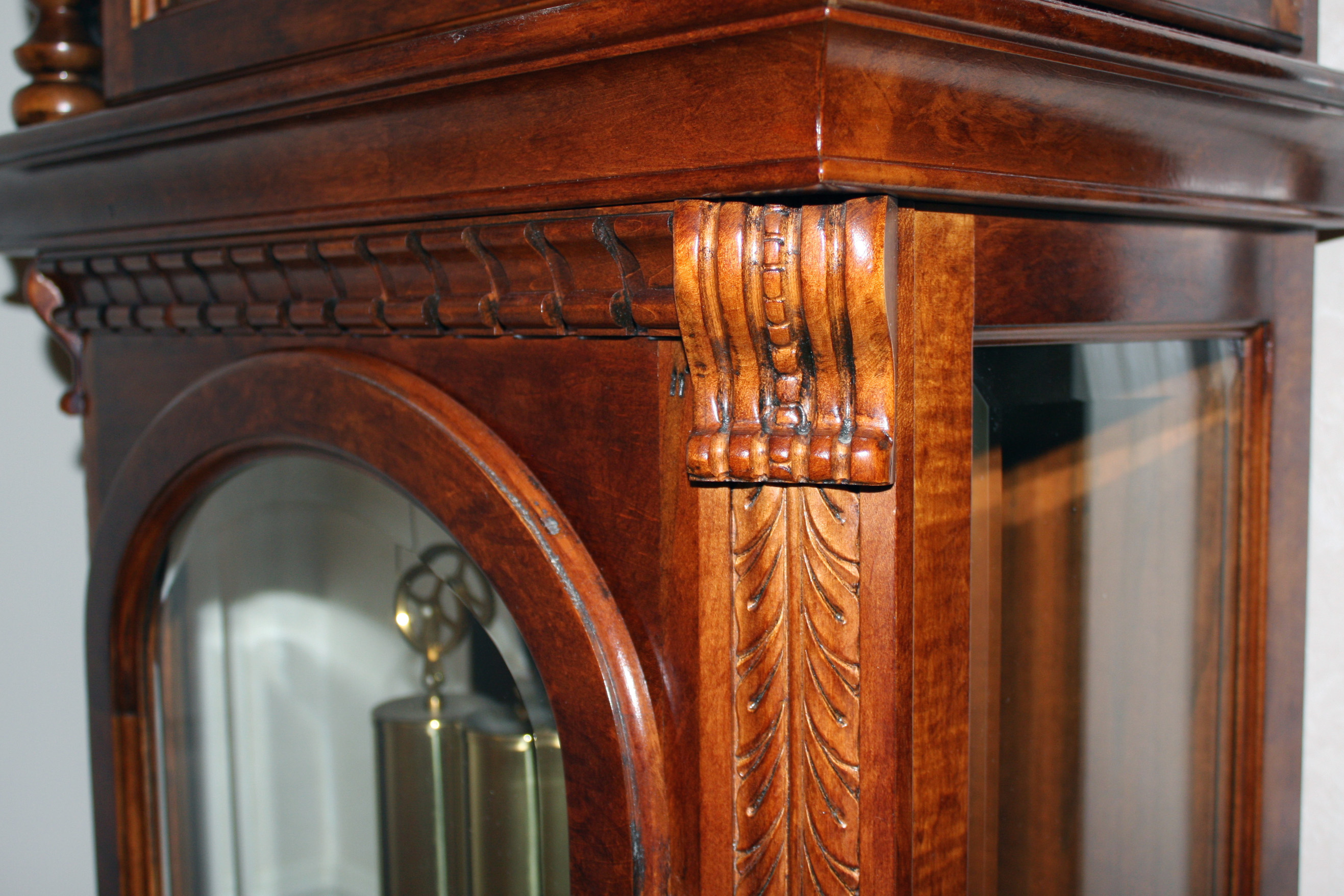 Vintage Ridgeway Chiming Grandfather Clock