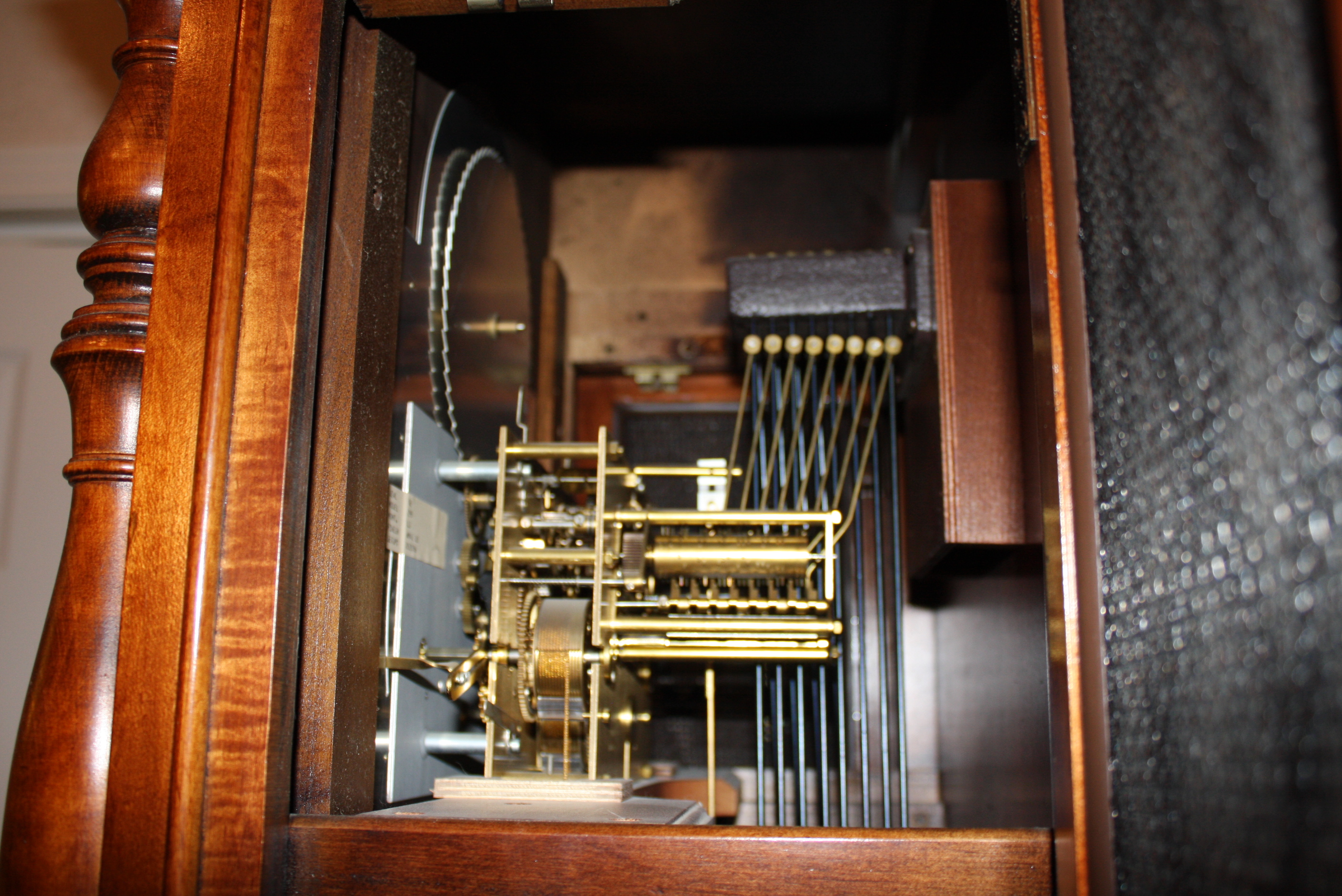 Vintage Ridgeway Chiming Grandfather Clock