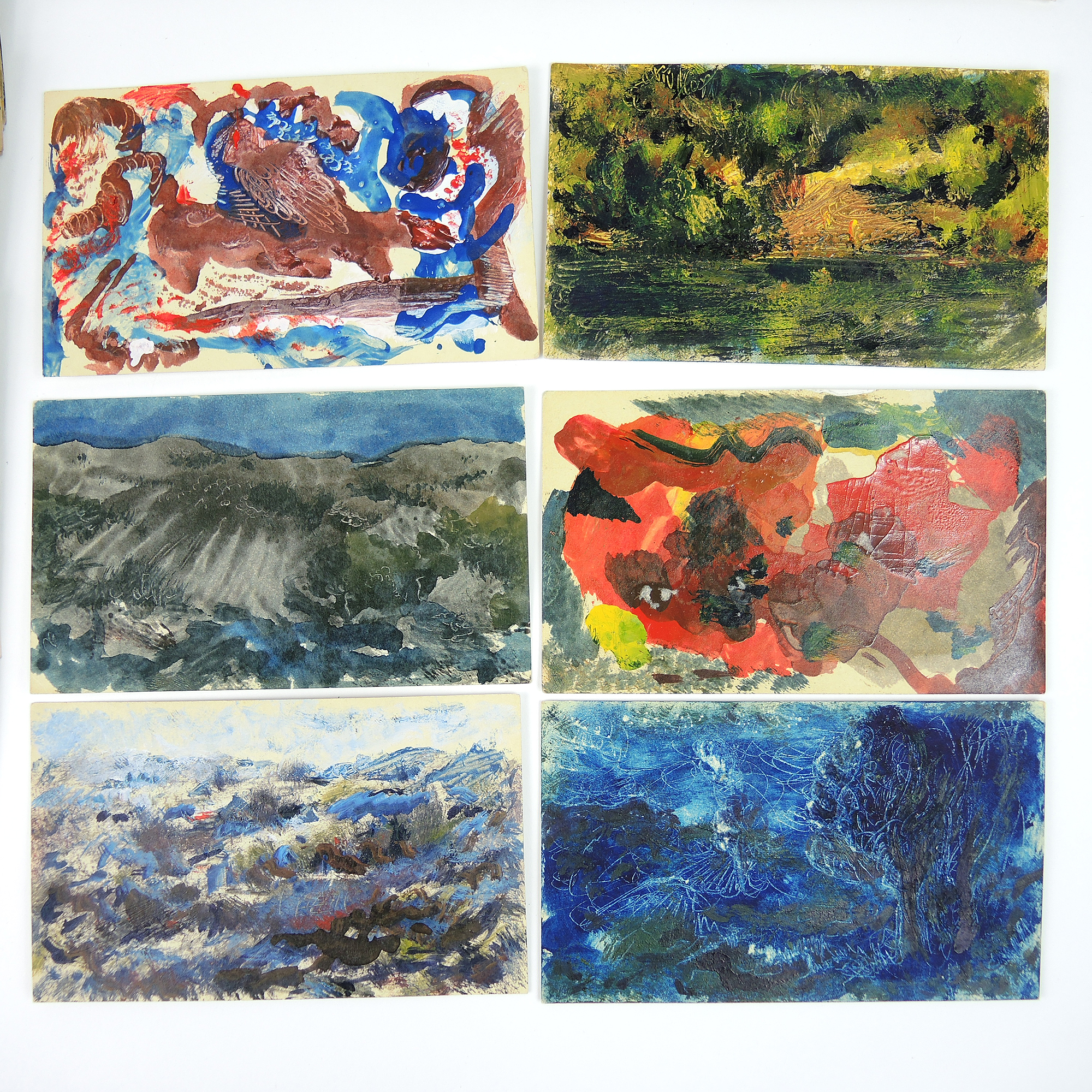 Paul Chidlaw A Collection of WWII Era Early Studies on Paper