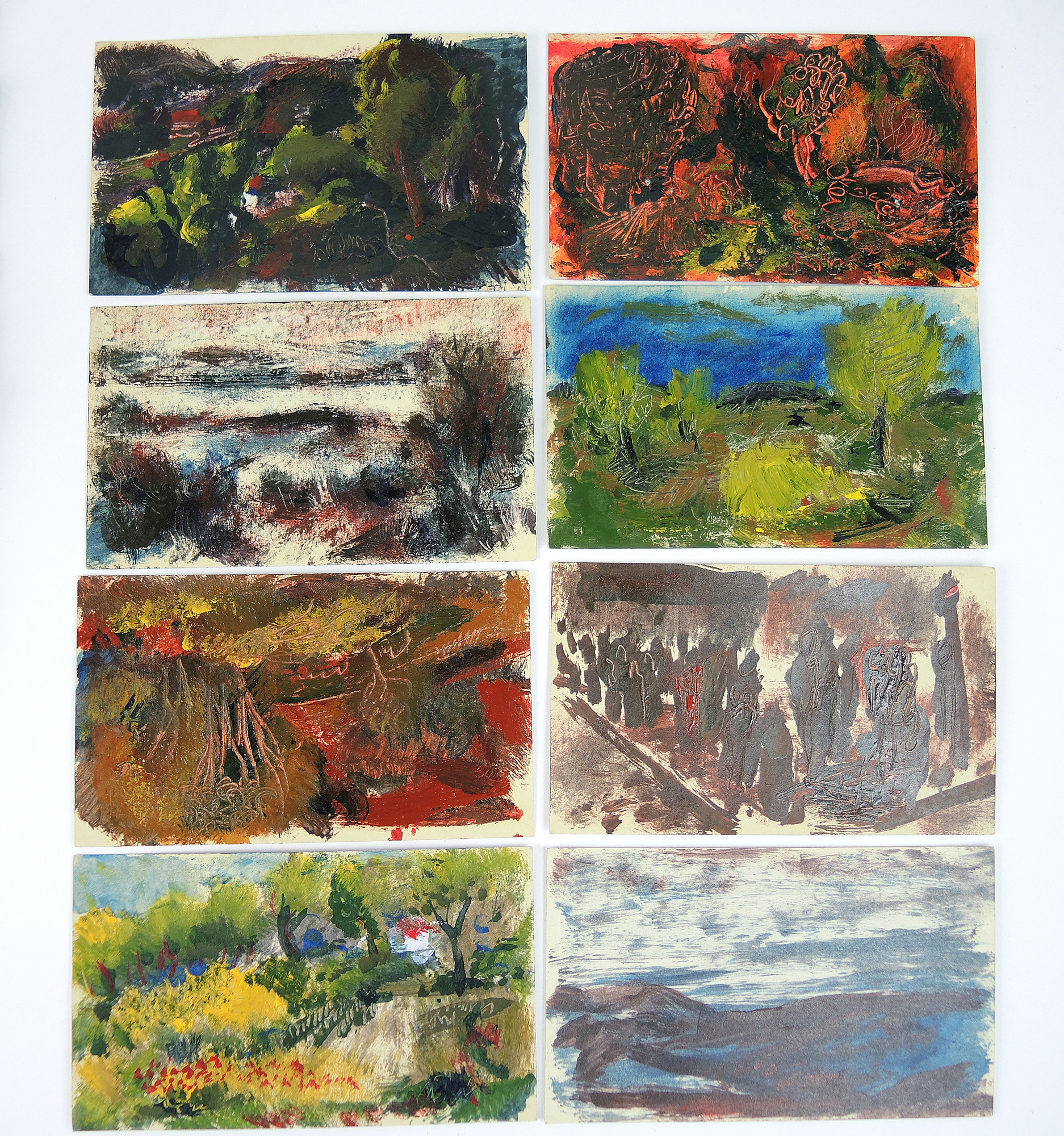 Paul Chidlaw A Collection of WWII Era Early Studies on Paper