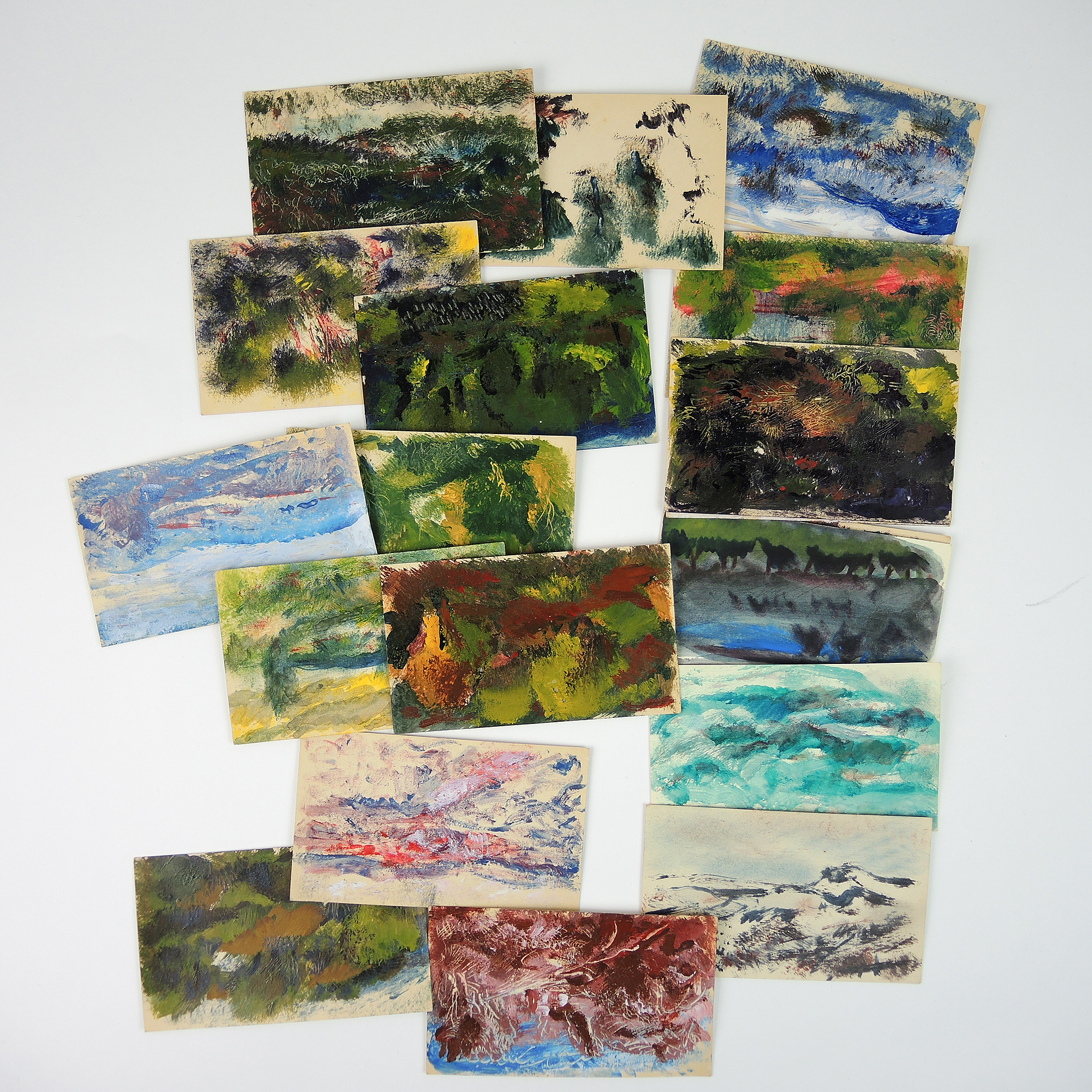 Paul Chidlaw A Collection of WWII Era Early Studies on Paper