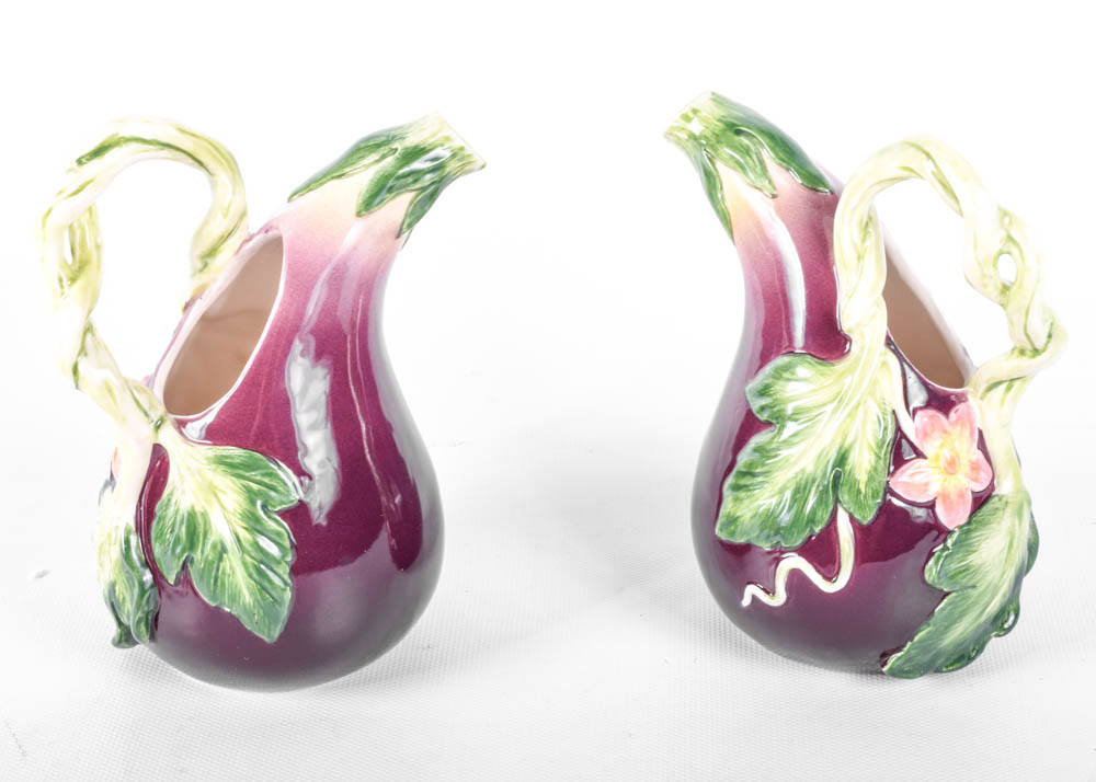 Fitz and Floyd  "Le Marché" Cream and Sugar Sets