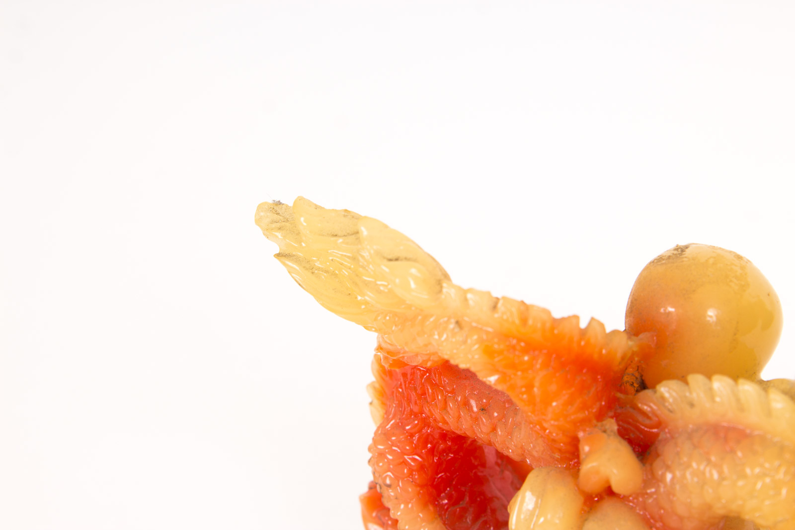 Chinese Inspired Dragon Resin Sculptures