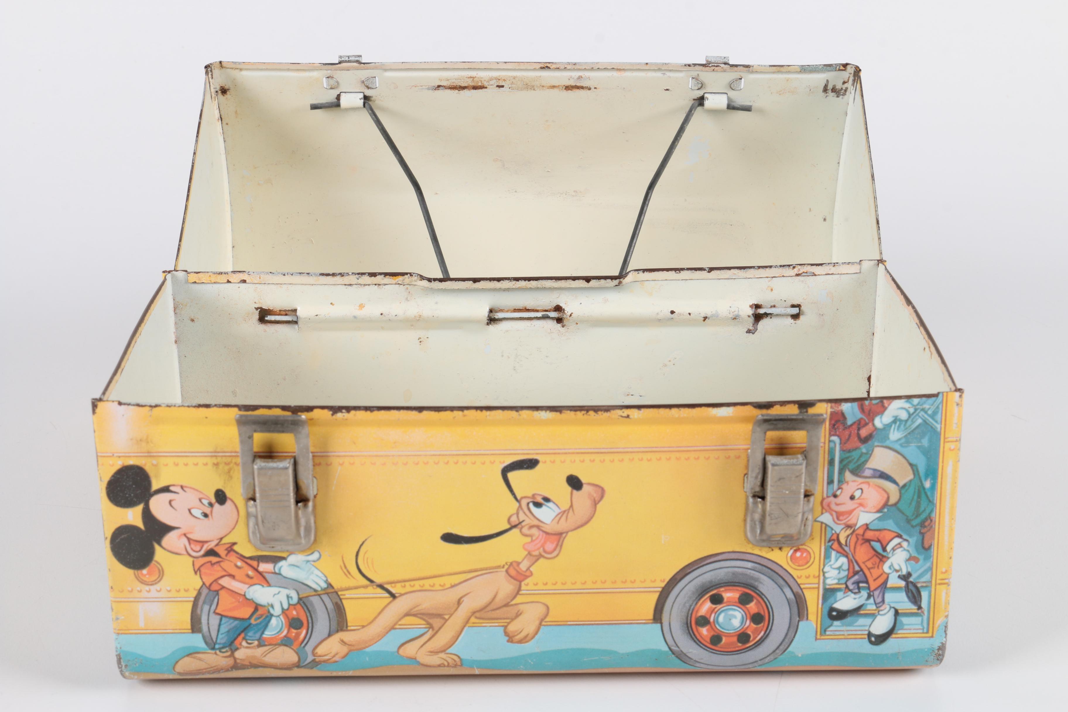 Aladdin Walt Disney School Bus Lunch Box