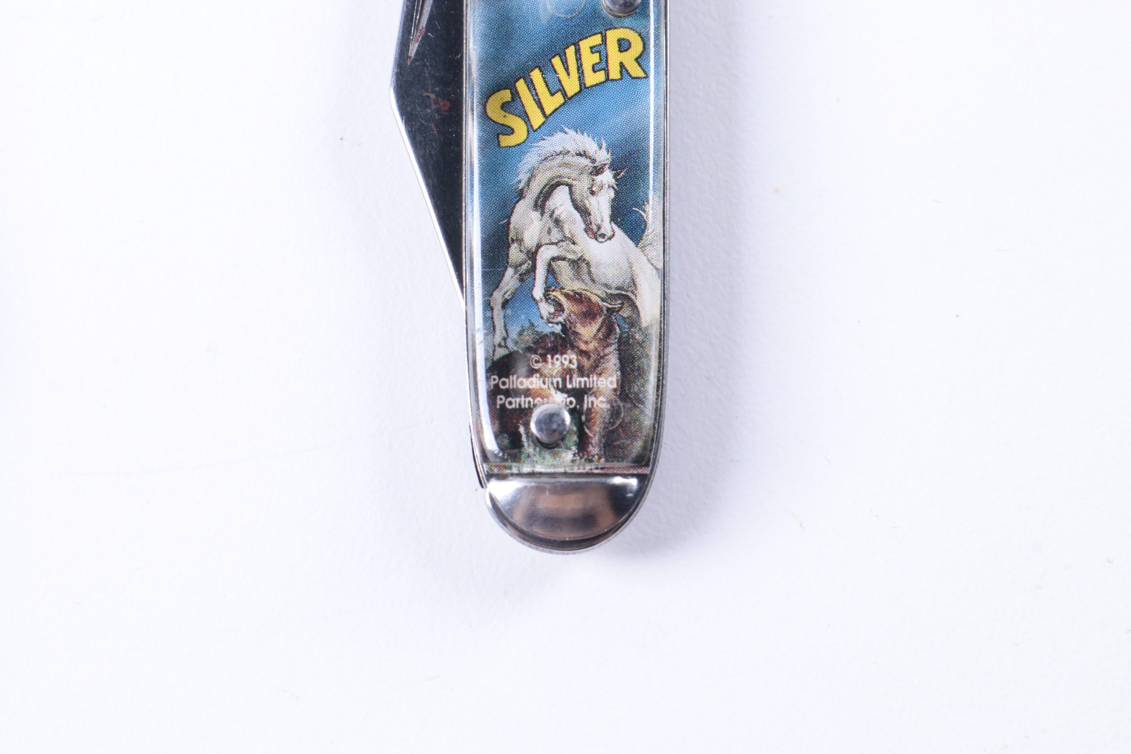 Collection of Cartoon Themed Pocket Knives