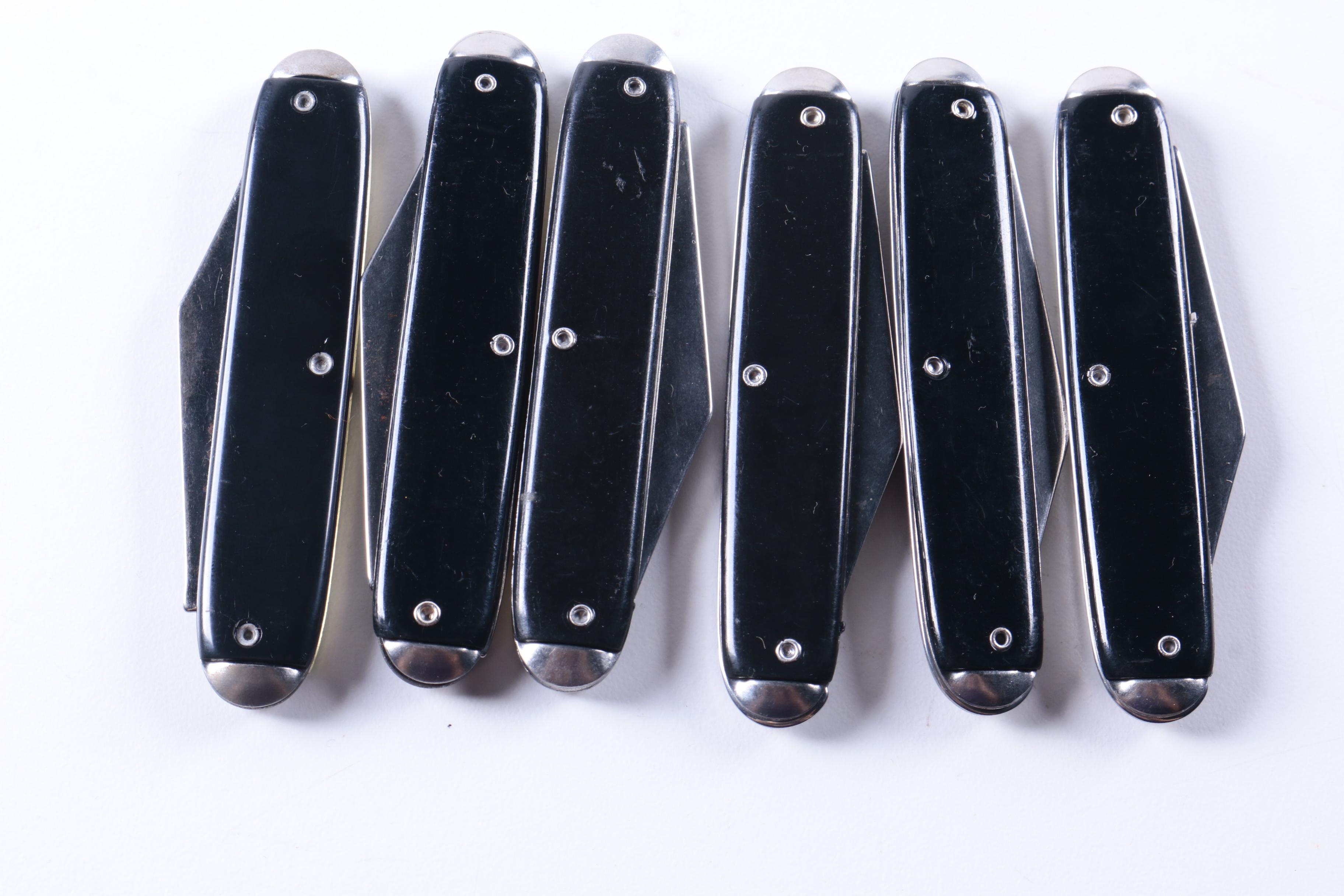 Collection of Cartoon Themed Pocket Knives