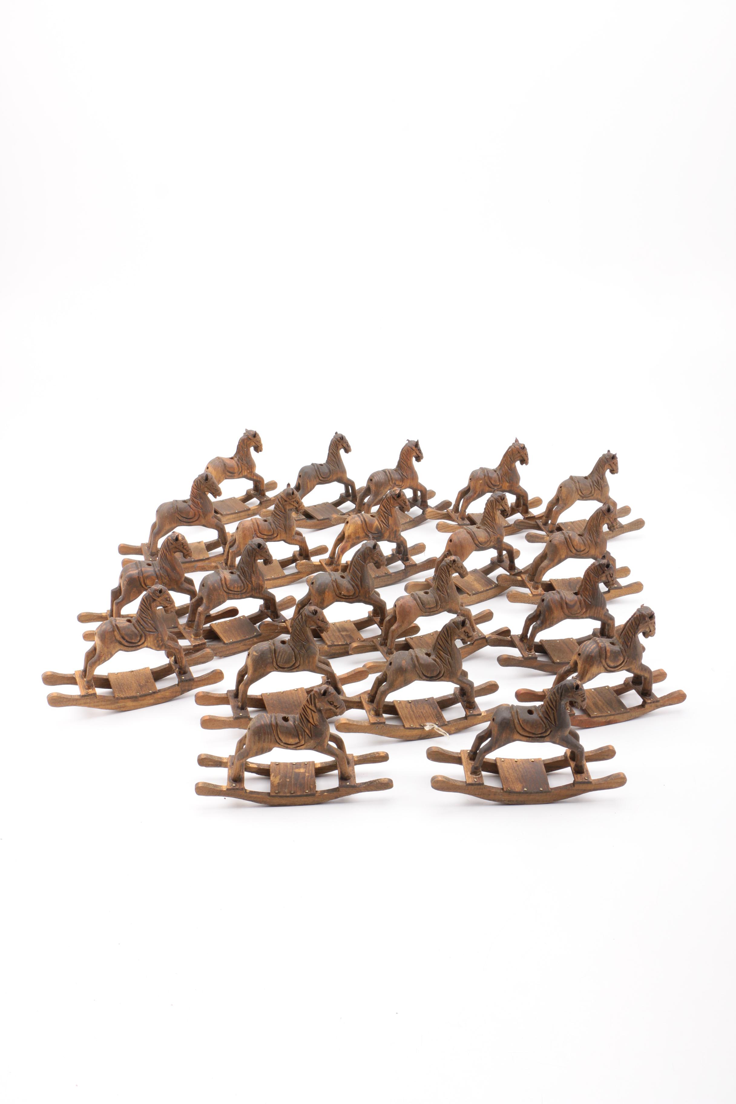 Decorative Wooden Rocking Horses