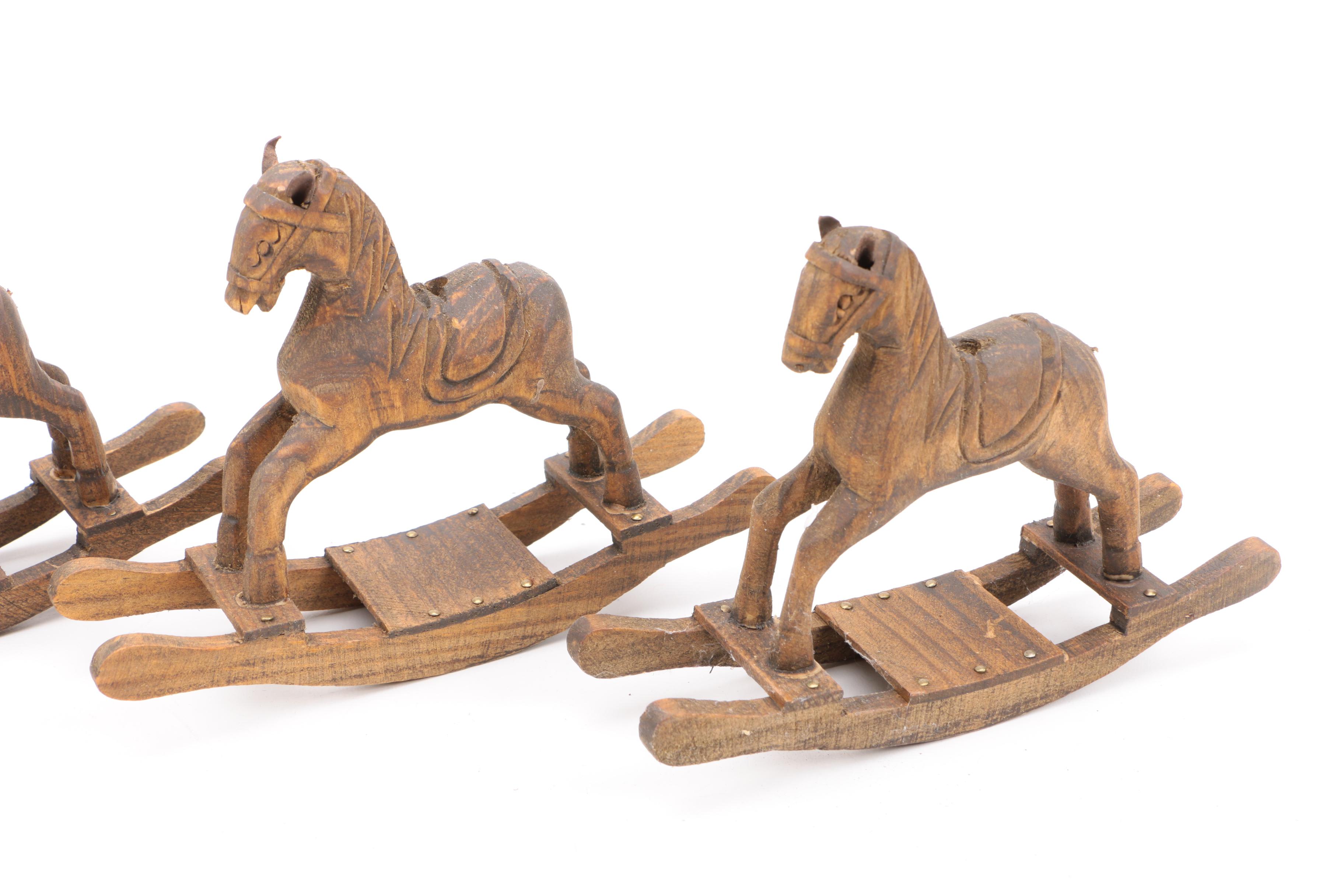 Decorative Wooden Rocking Horses