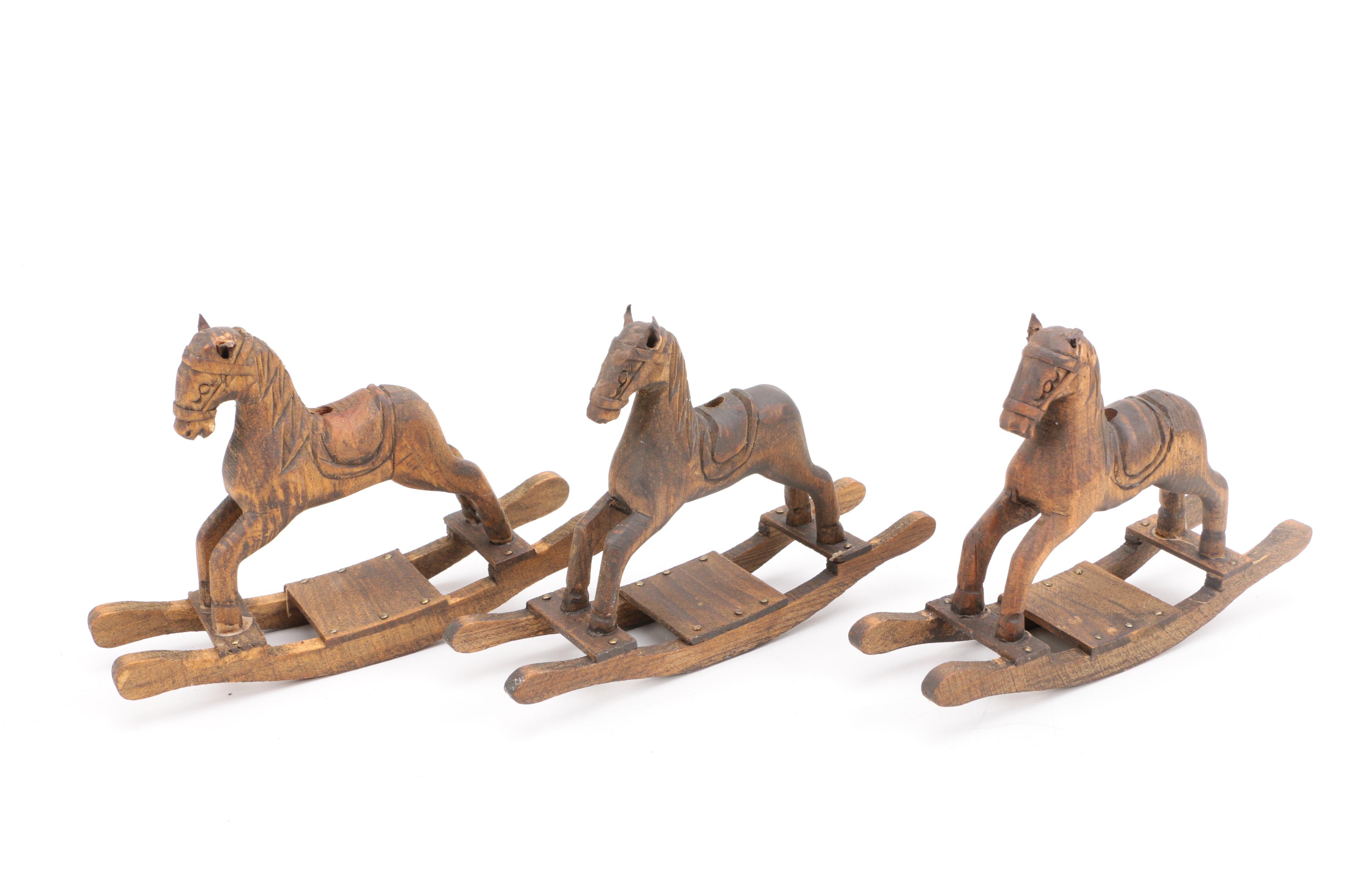 Decorative Wooden Rocking Horses