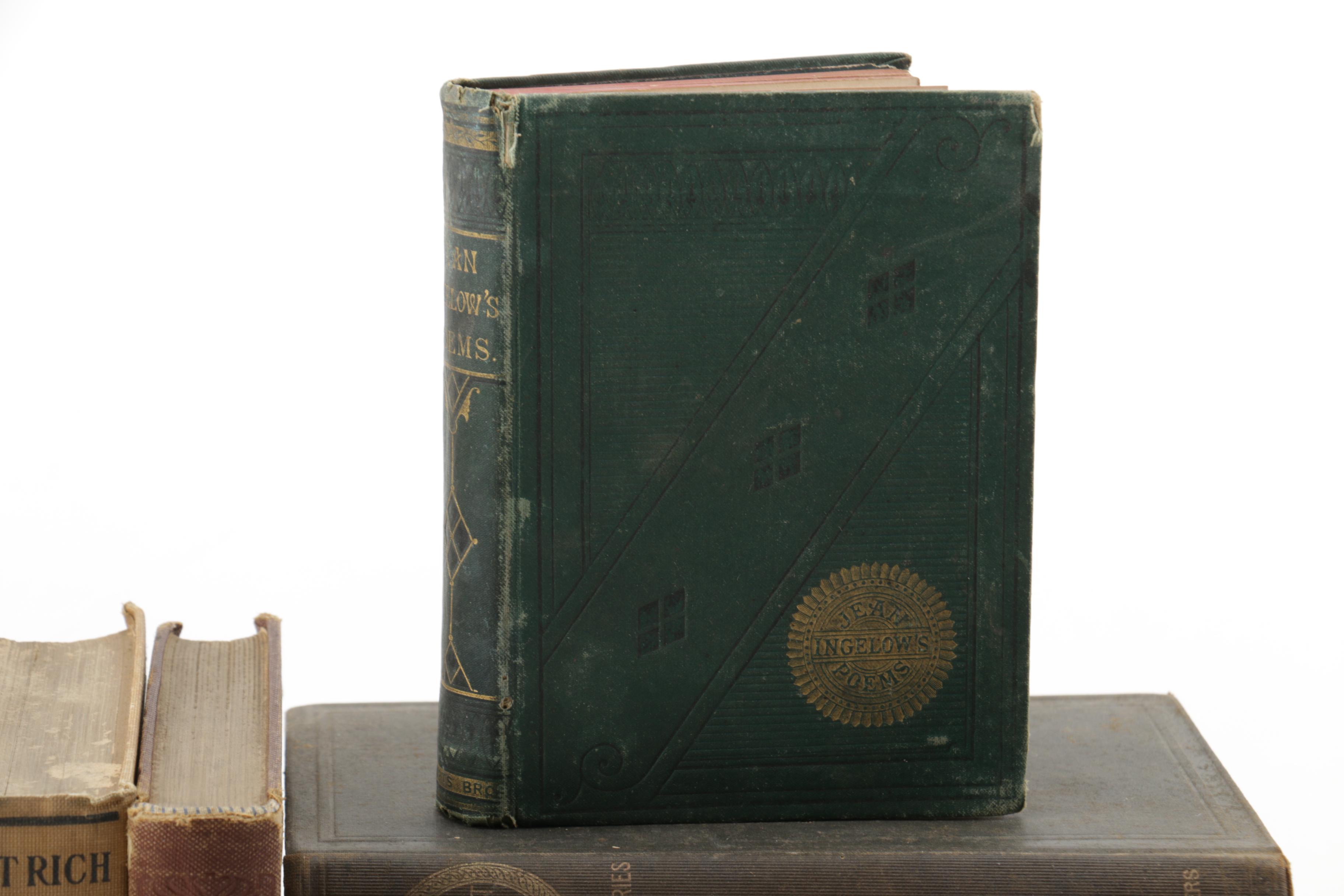 Assorted Hardcover Antique and Vintage Books