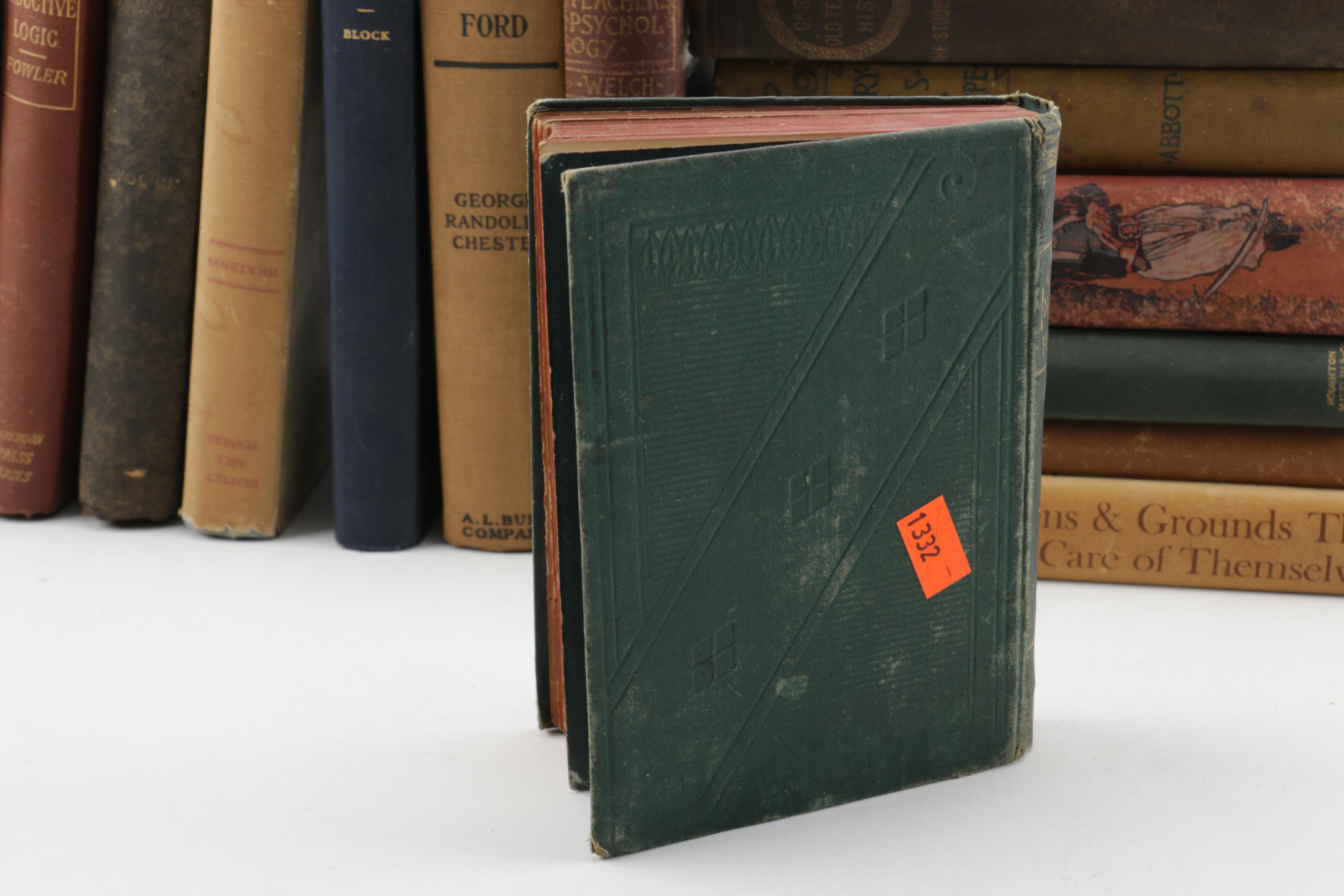 Assorted Hardcover Antique and Vintage Books