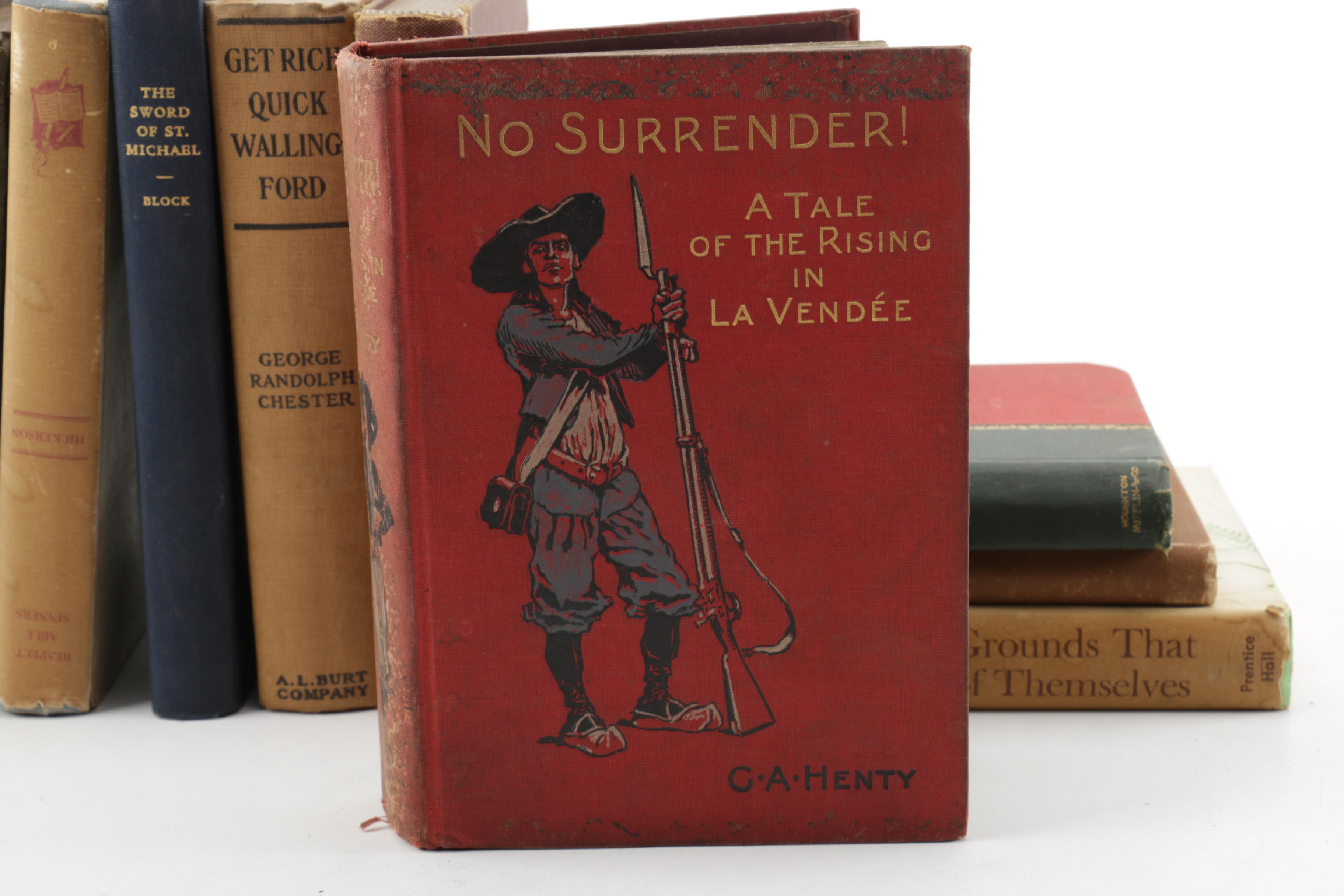 Assorted Hardcover Antique and Vintage Books