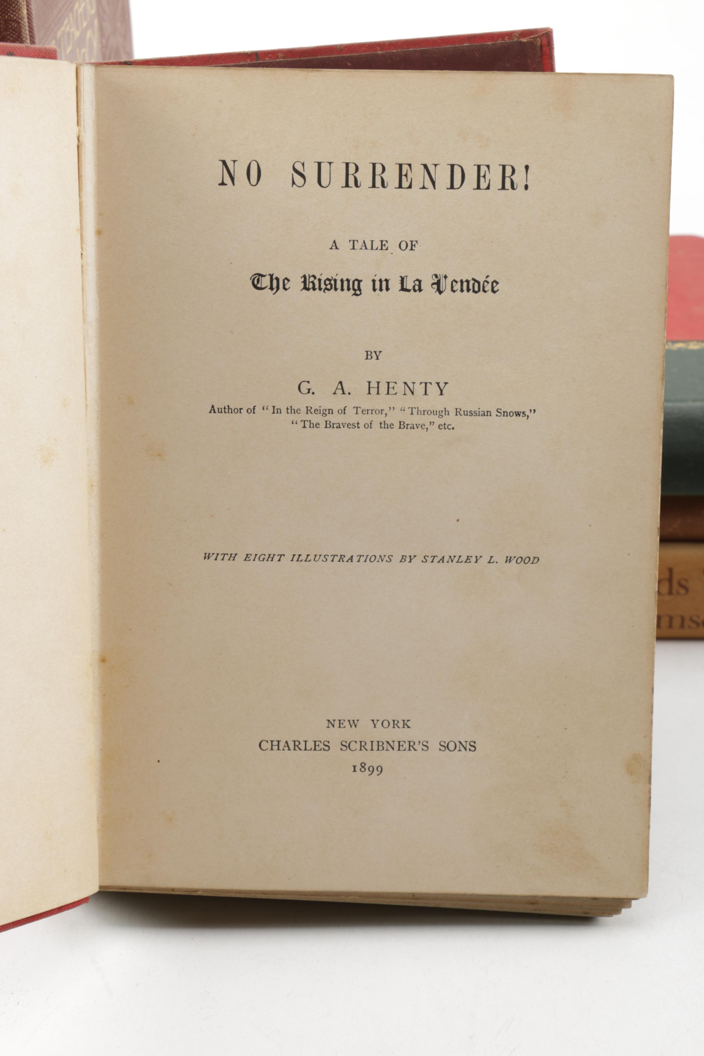 Assorted Hardcover Antique and Vintage Books