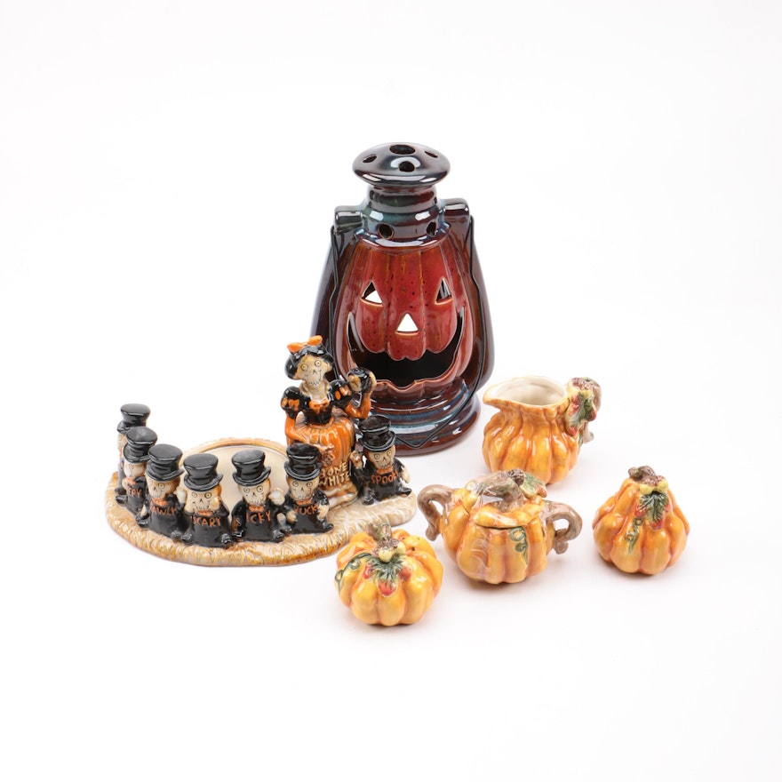 Ceramic Halloween Decor