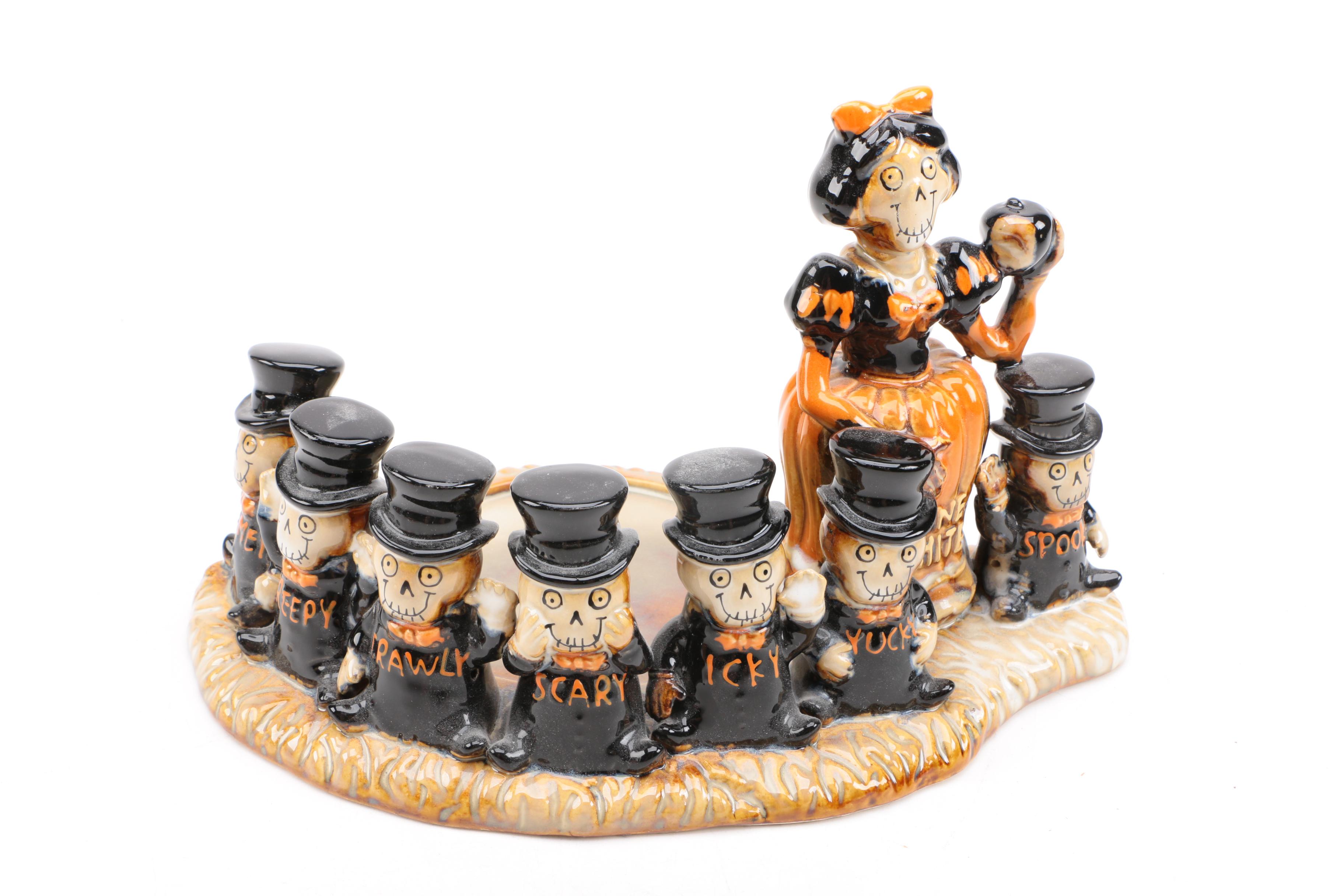 Ceramic Halloween Decor